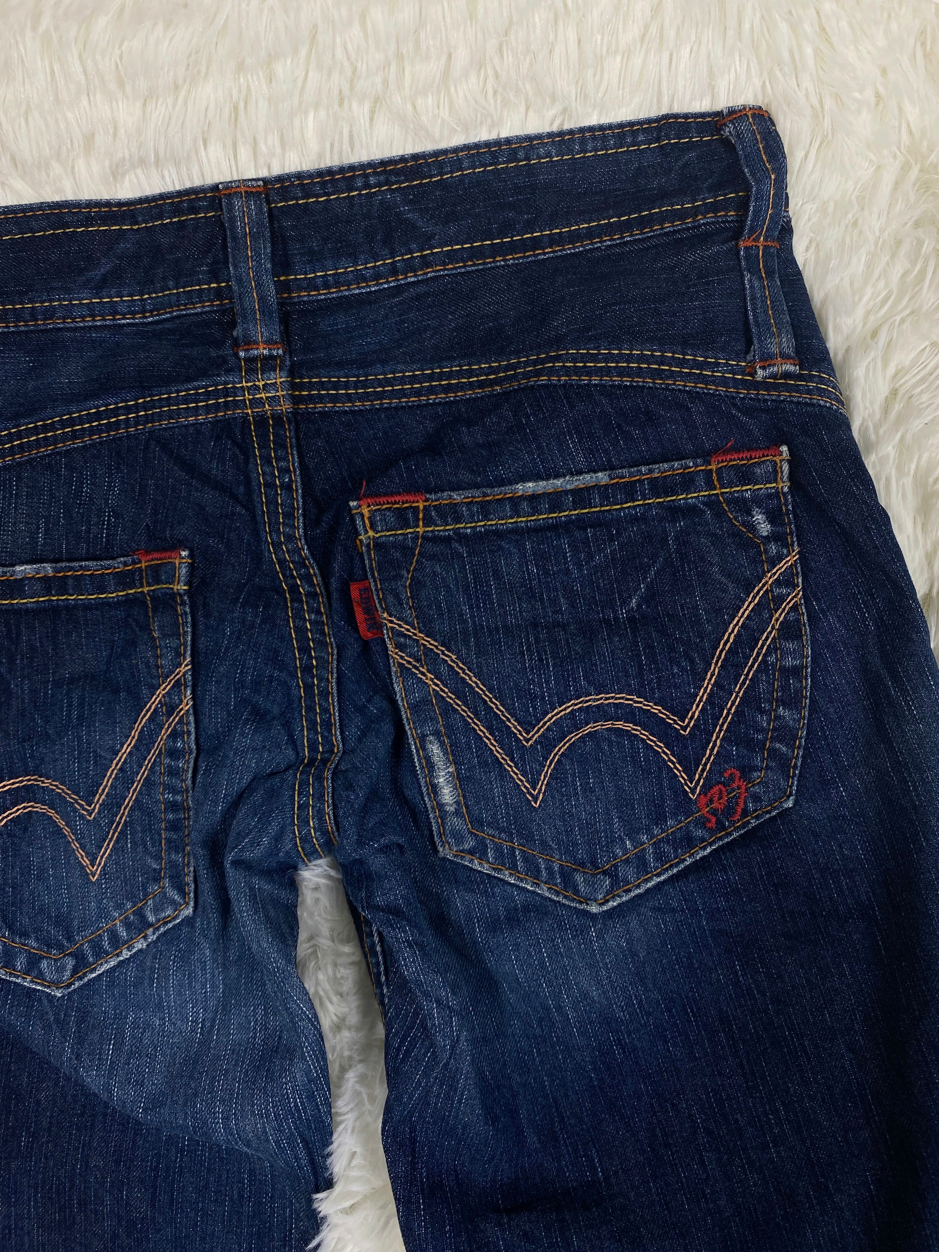 Edwin Vintage low waist flared jeans (Größe M)