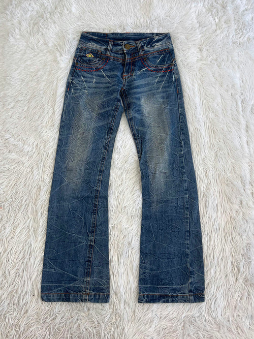 ATH Orginals Vintage low waist flared jeans (Größe S)