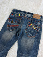 ATH Orginals Vintage low waist flared jeans (Größe S)