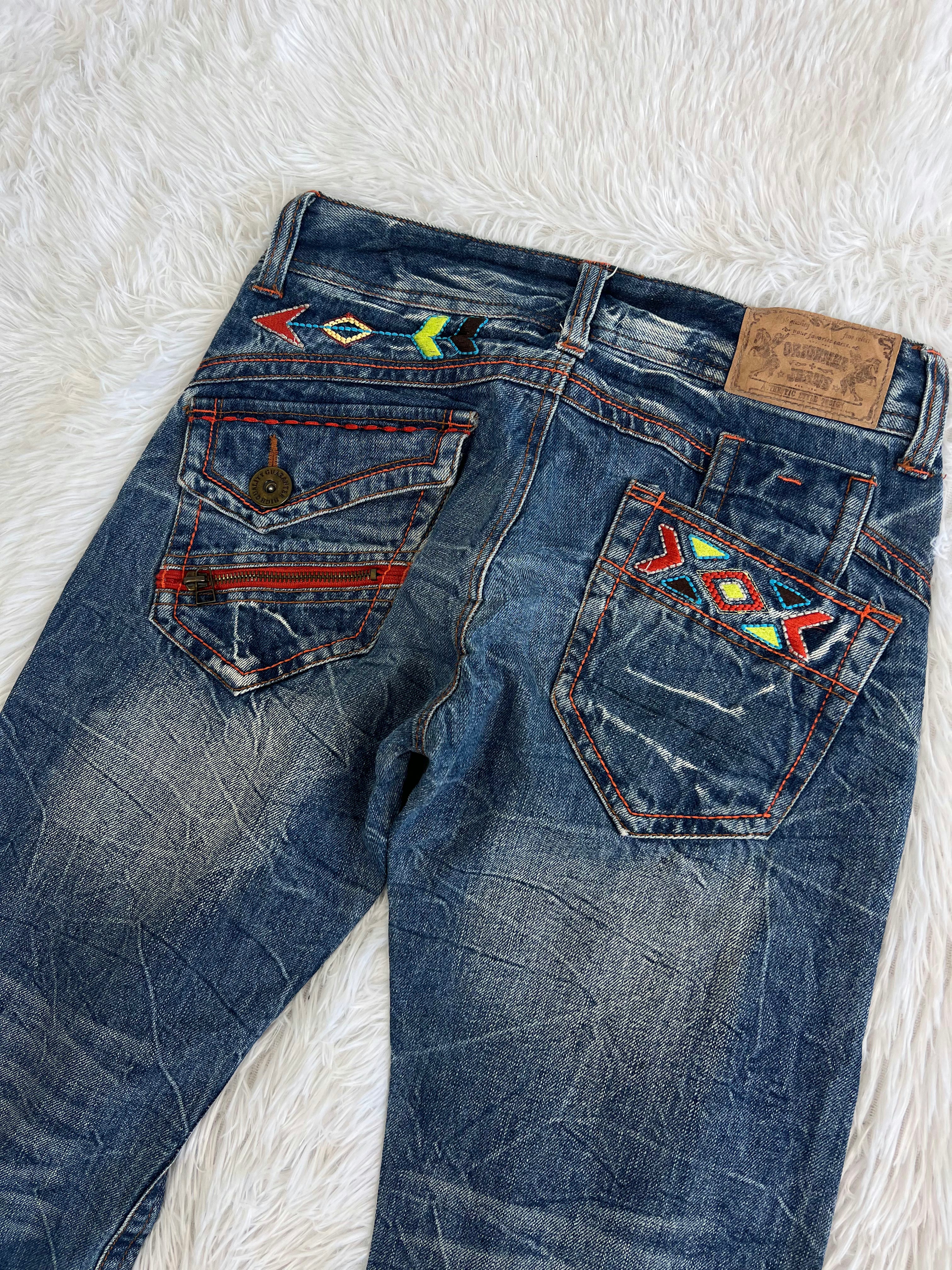 ATH Orginals Vintage low waist flared jeans (Größe S)