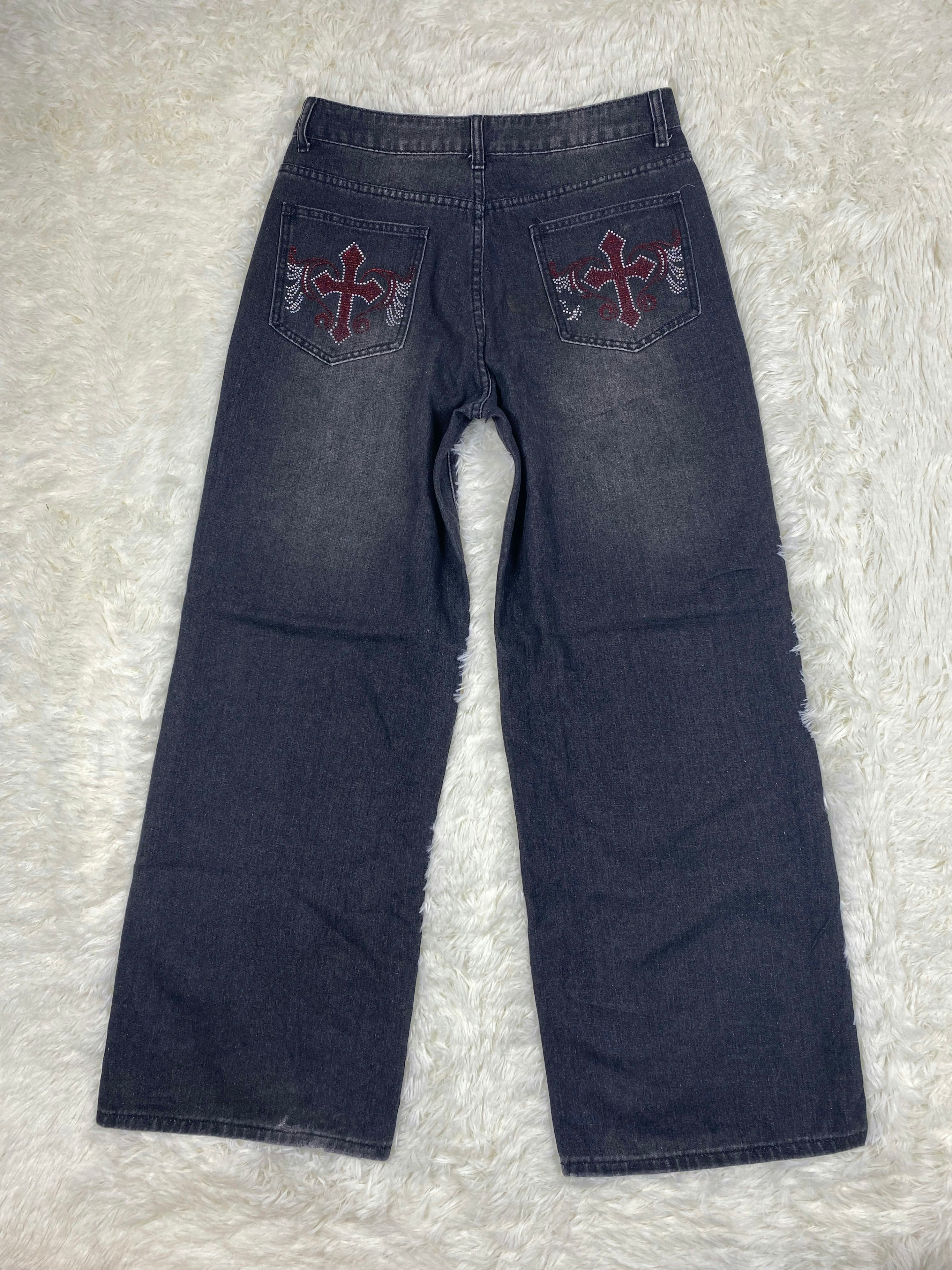 Forever 21 Vintage low waist flared jeans (Größe M)