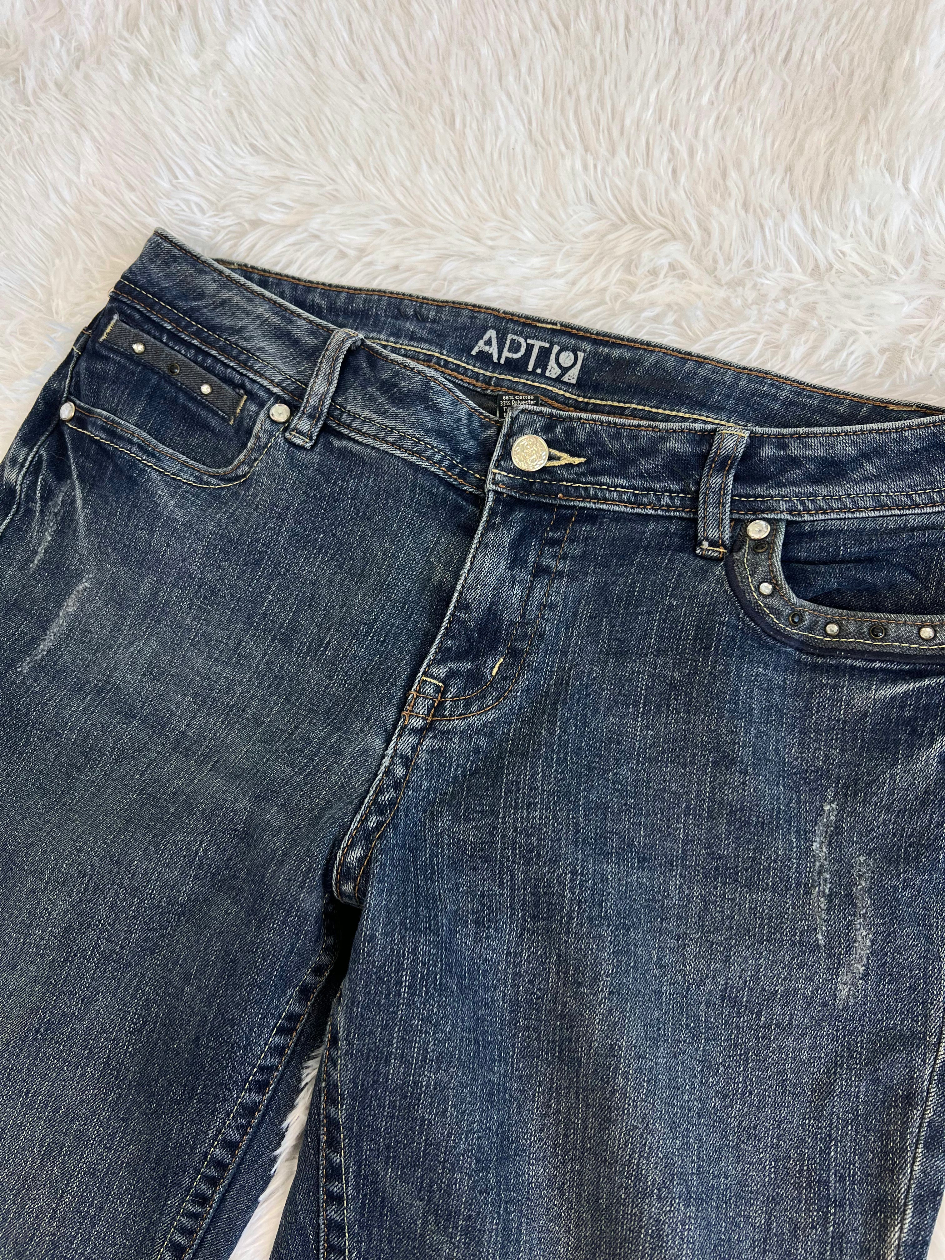 APT Vintage low waist flared jeans (Größe L)