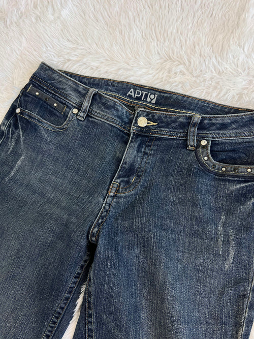 APT Vintage low waist flared jeans (Größe L)