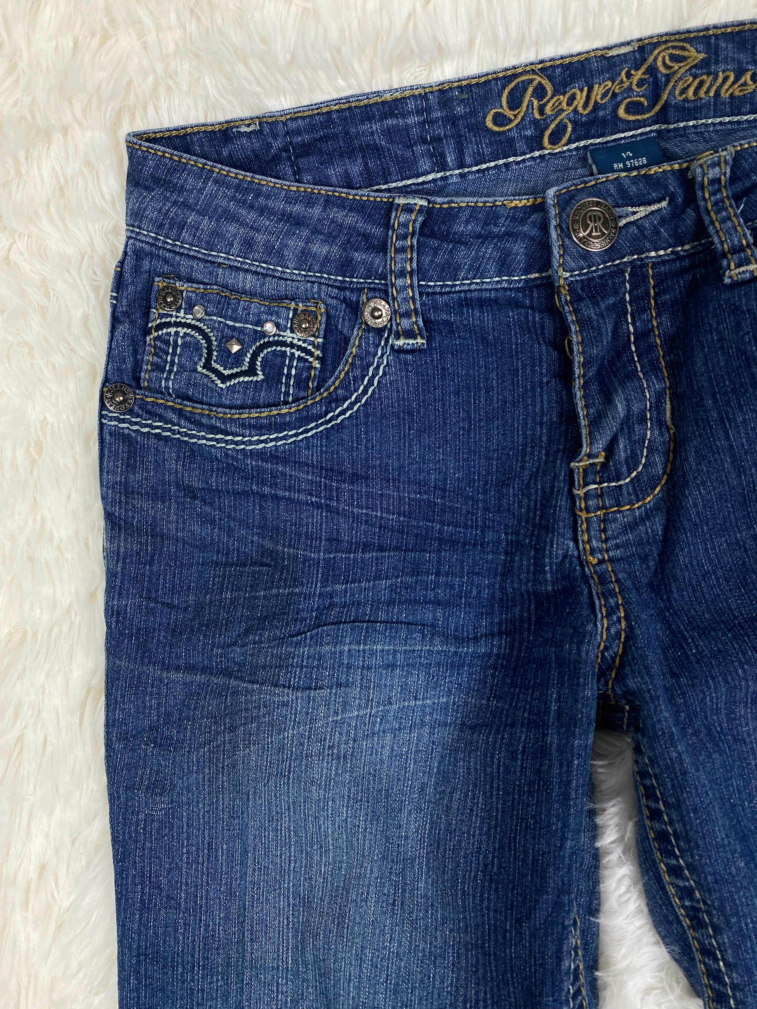 Reguest Vintage low waist flared jeans (Größe XS)