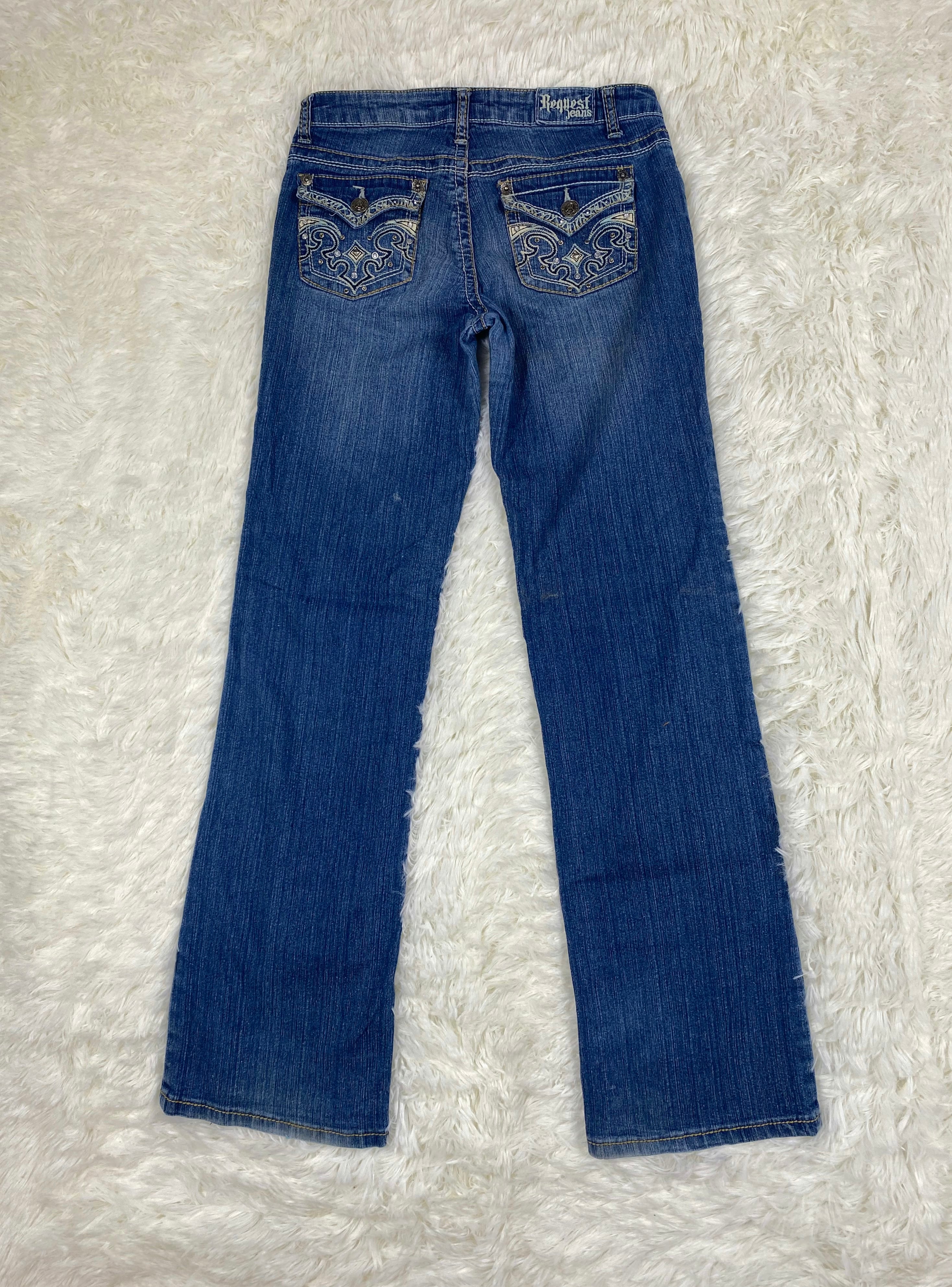 Reguest Vintage low waist flared jeans (Größe XS)
