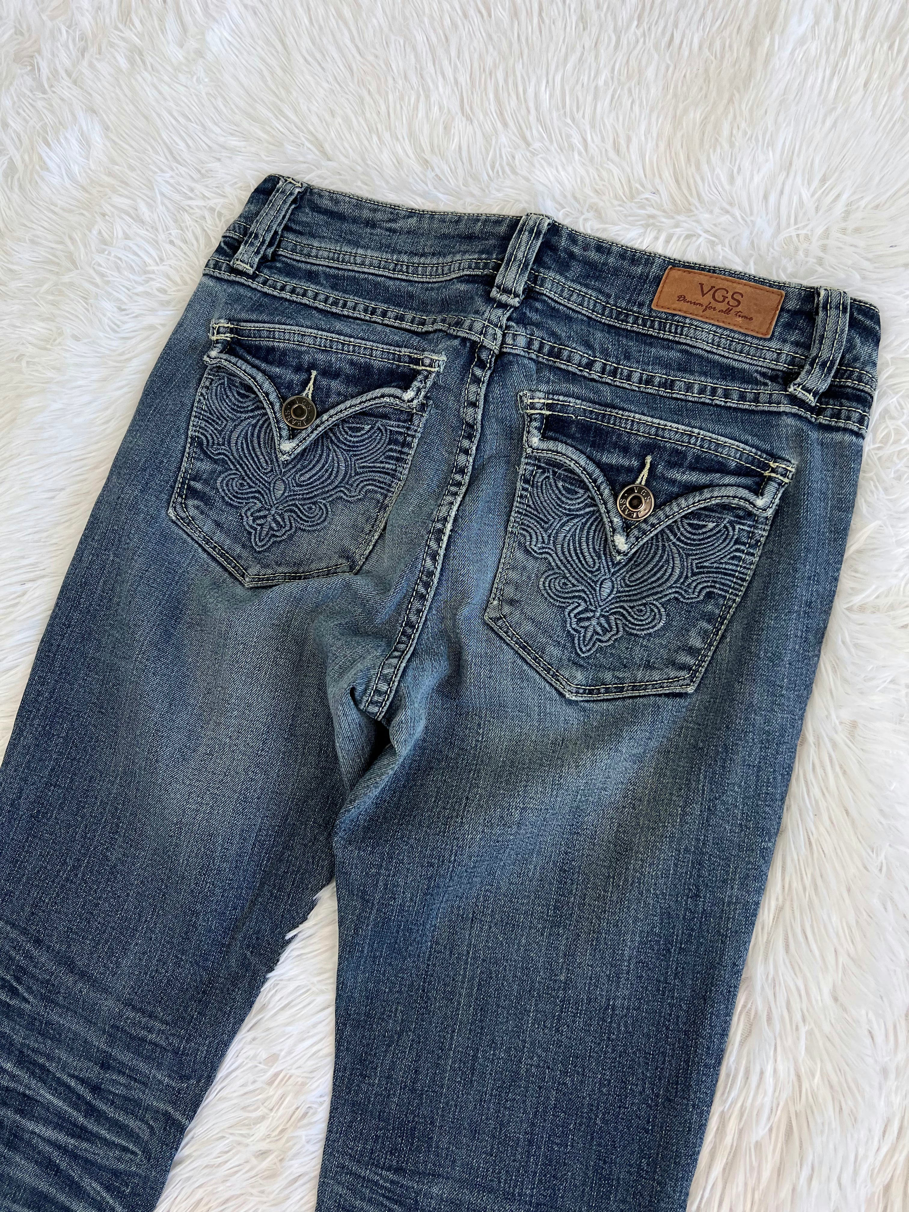 Vigoss Vintage low waist flared jeans (Größe S)