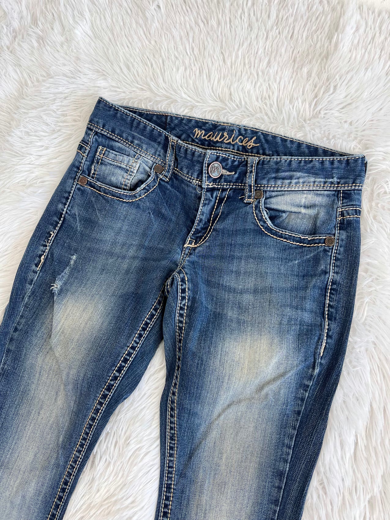 Maurices Vintage low waist flared jeans (Größe XS)