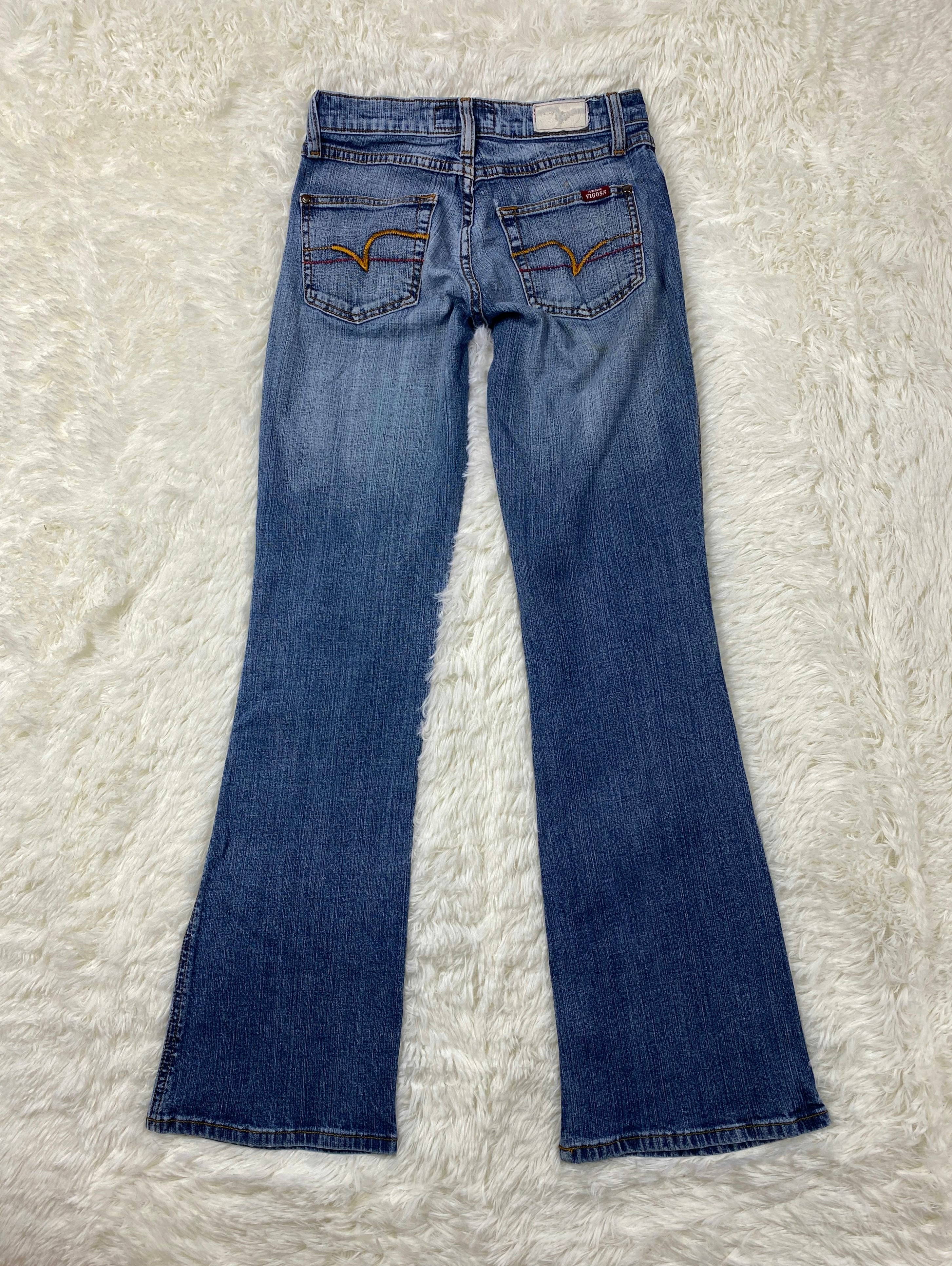 Vigoss Vintage low waist flared jeans (Größe XS)