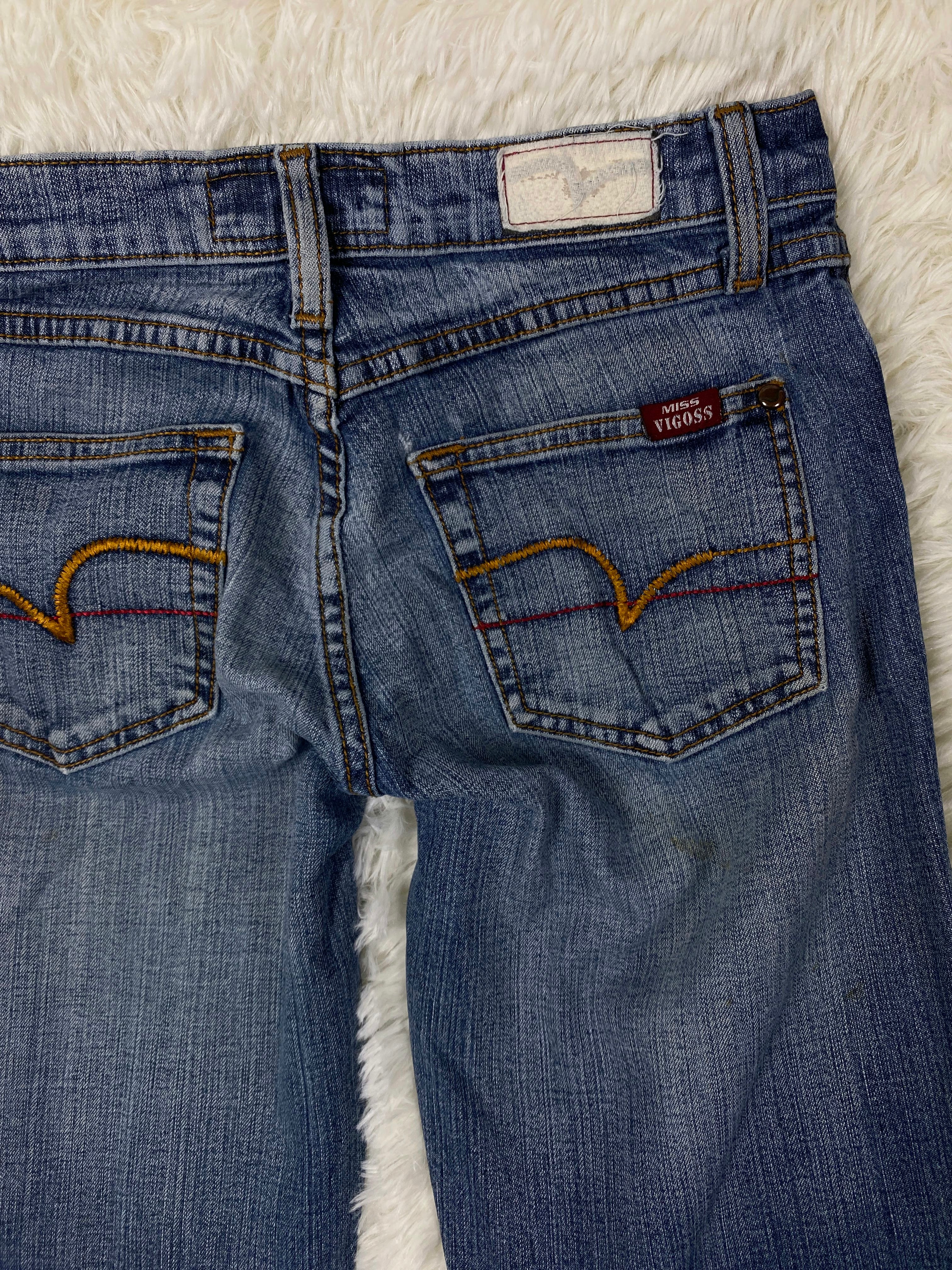 Vigoss Vintage low waist flared jeans (Größe XS)