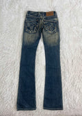 Vintage Rebel Vintage low waist flared jeans (Größe XS)