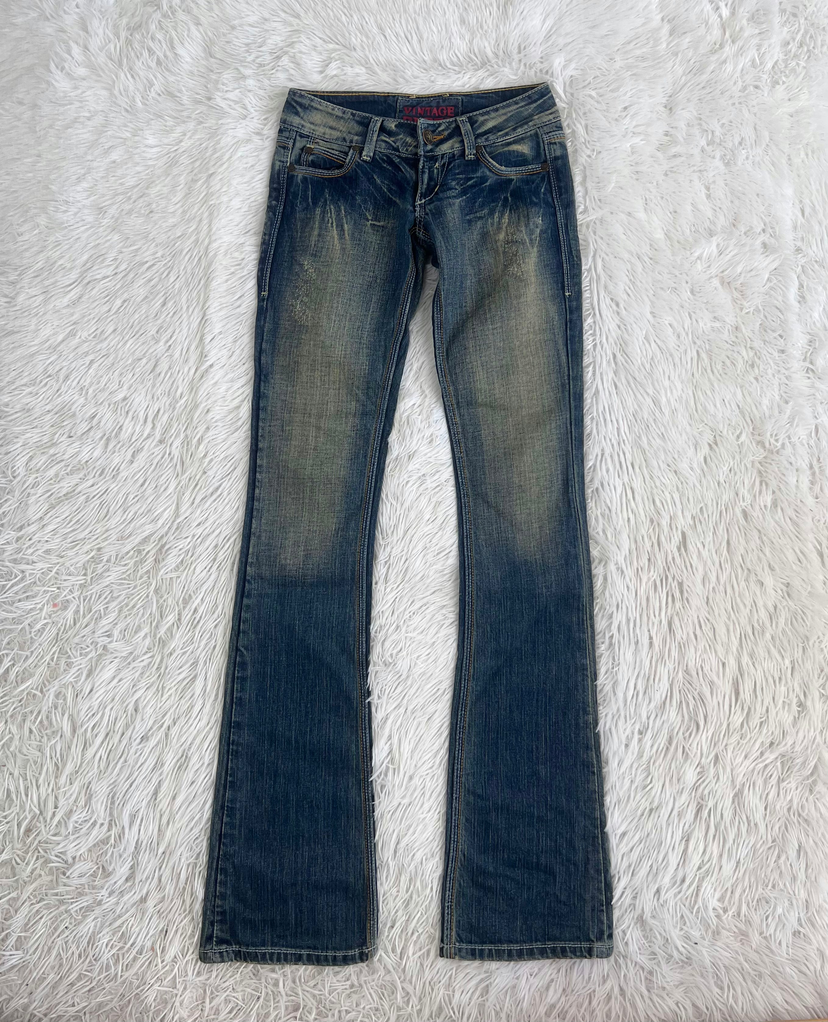 Vintage Rebel Vintage low waist flared jeans (Größe XS)