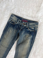 Vintage Rebel Vintage low waist flared jeans (Größe XS)