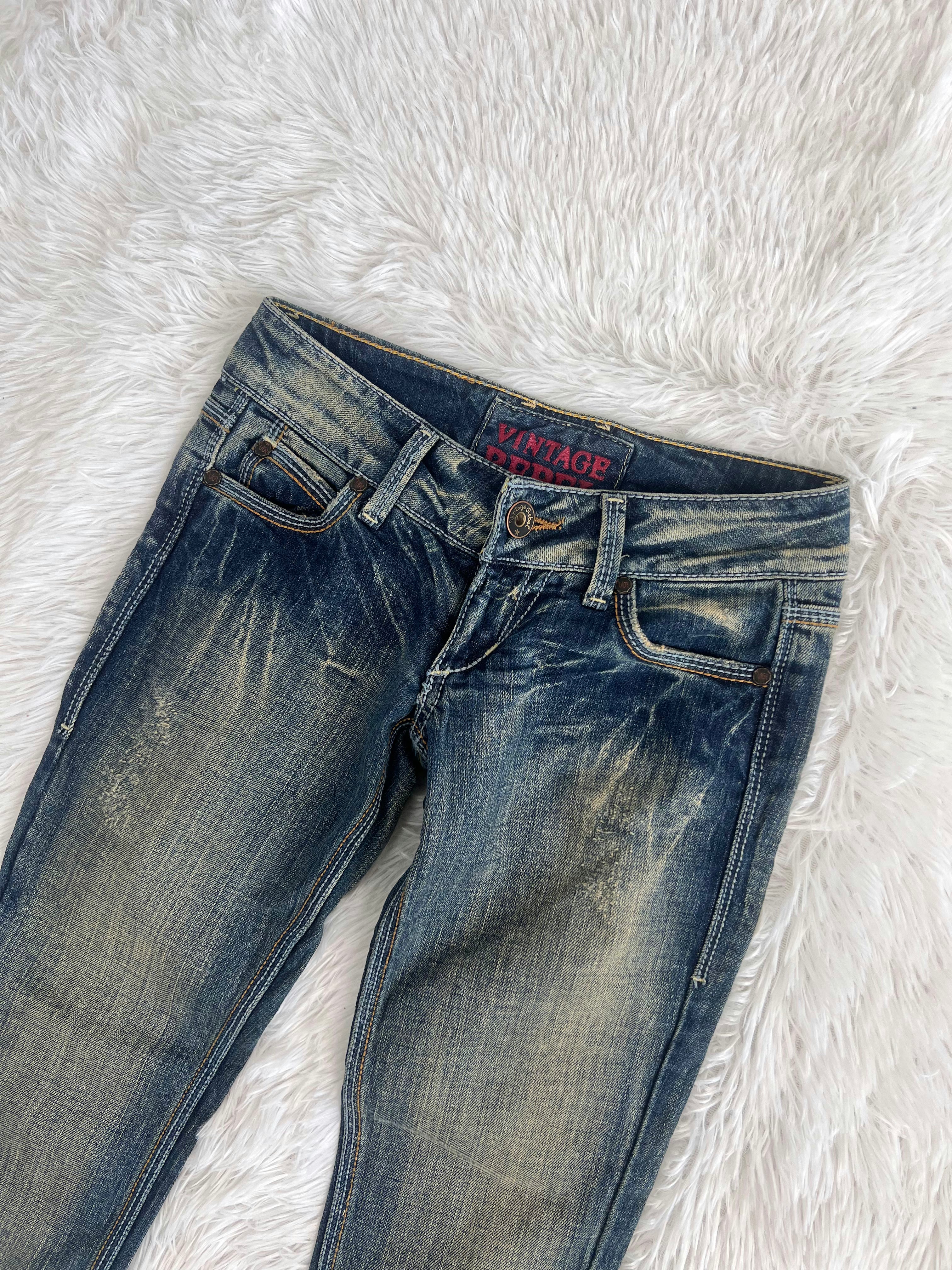 Vintage Rebel Vintage low waist flared jeans (Größe XS)