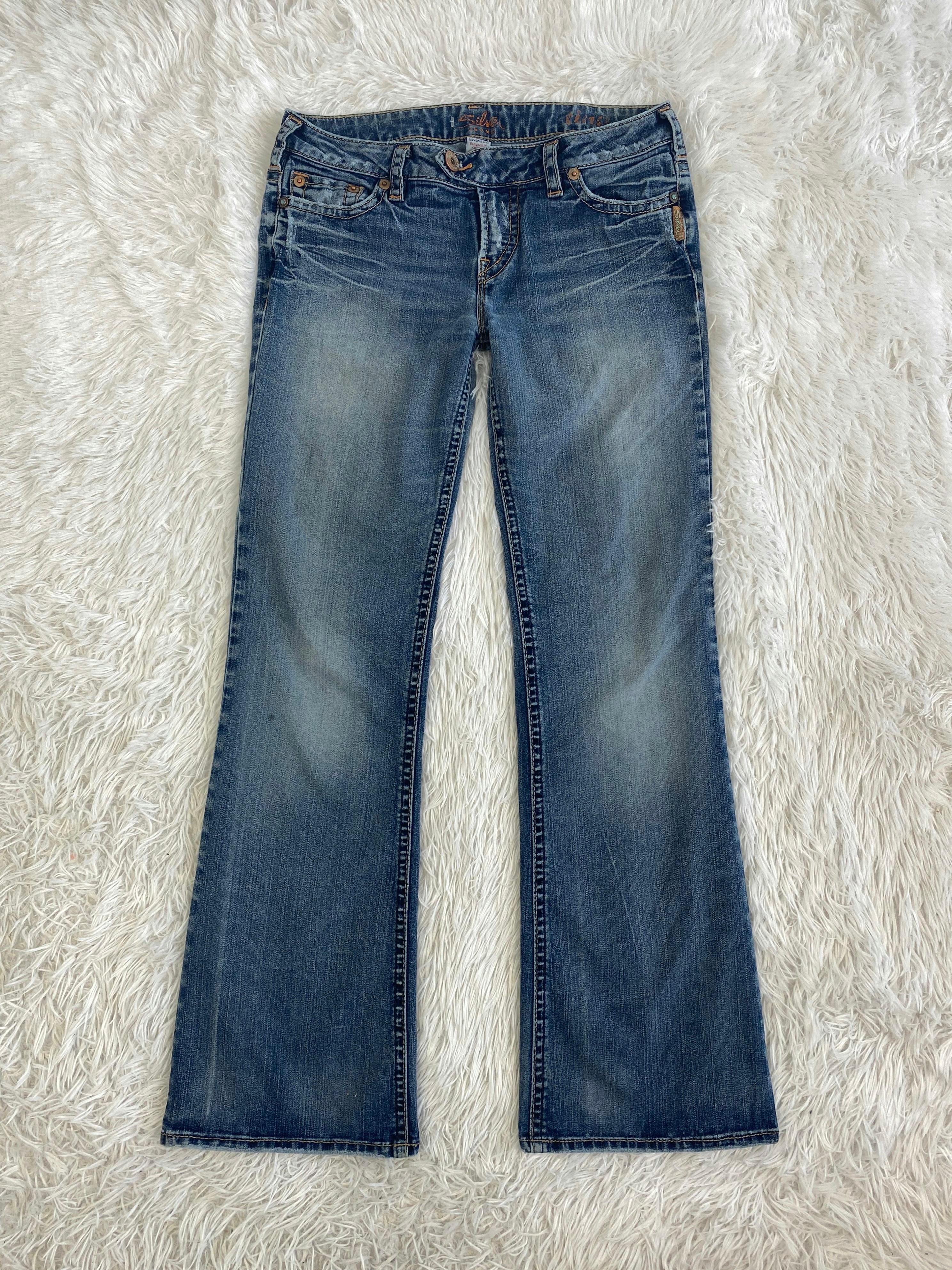 Silver Vintage low waist flared jeans (Größe M)