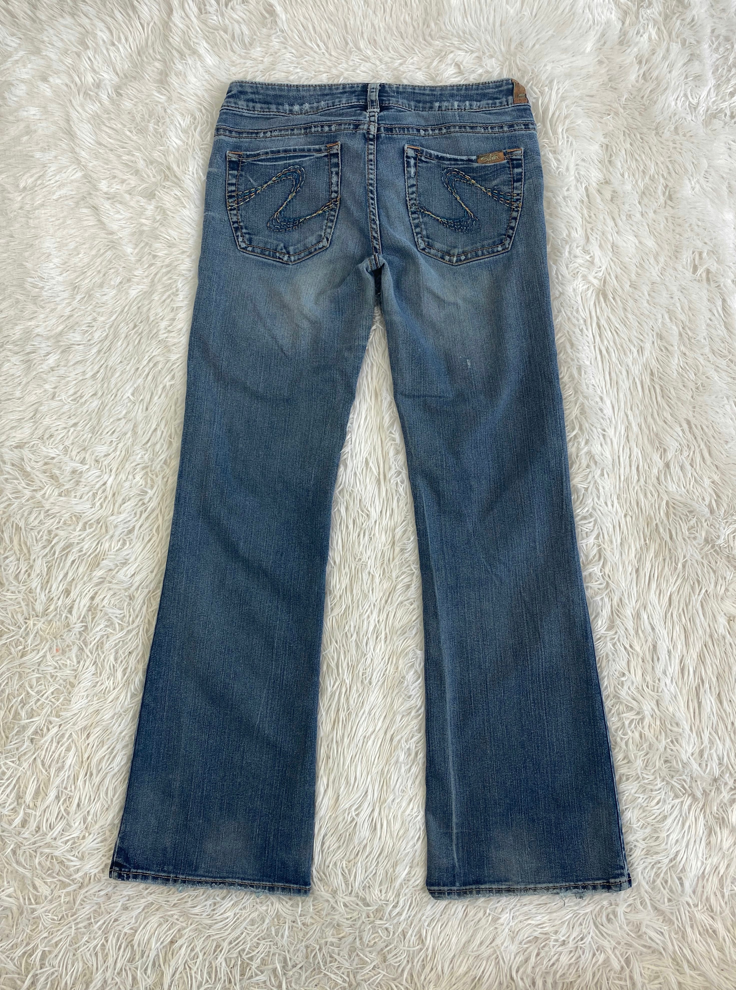 Silver Vintage low waist flared jeans (Größe M)