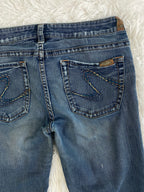 Silver Vintage low waist flared jeans (Größe M)