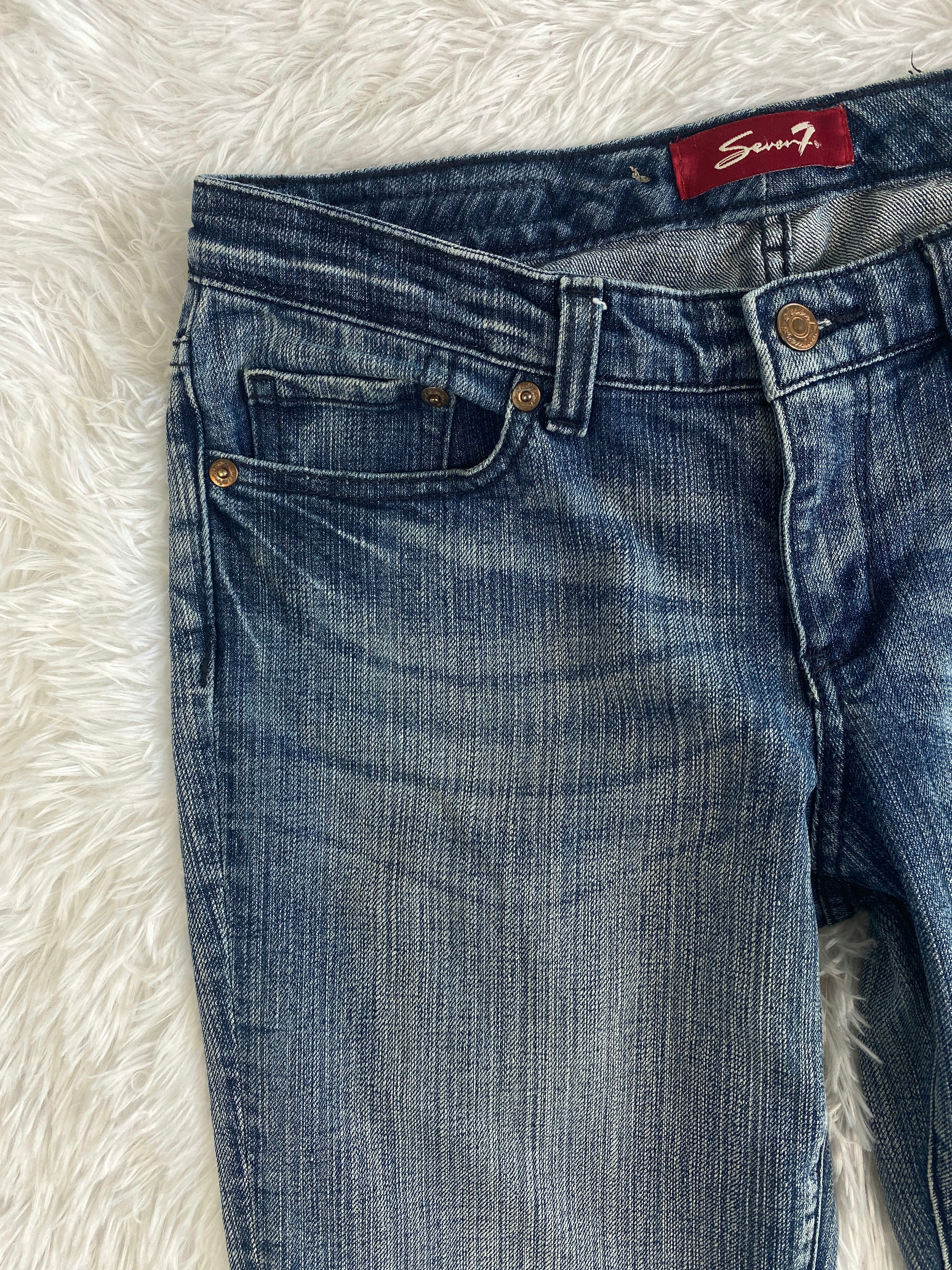 Seven7 Vintage low waist flared jeans (Größe S)