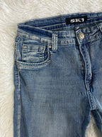 Sky Vintage low waist flared jeans (Größe XS)