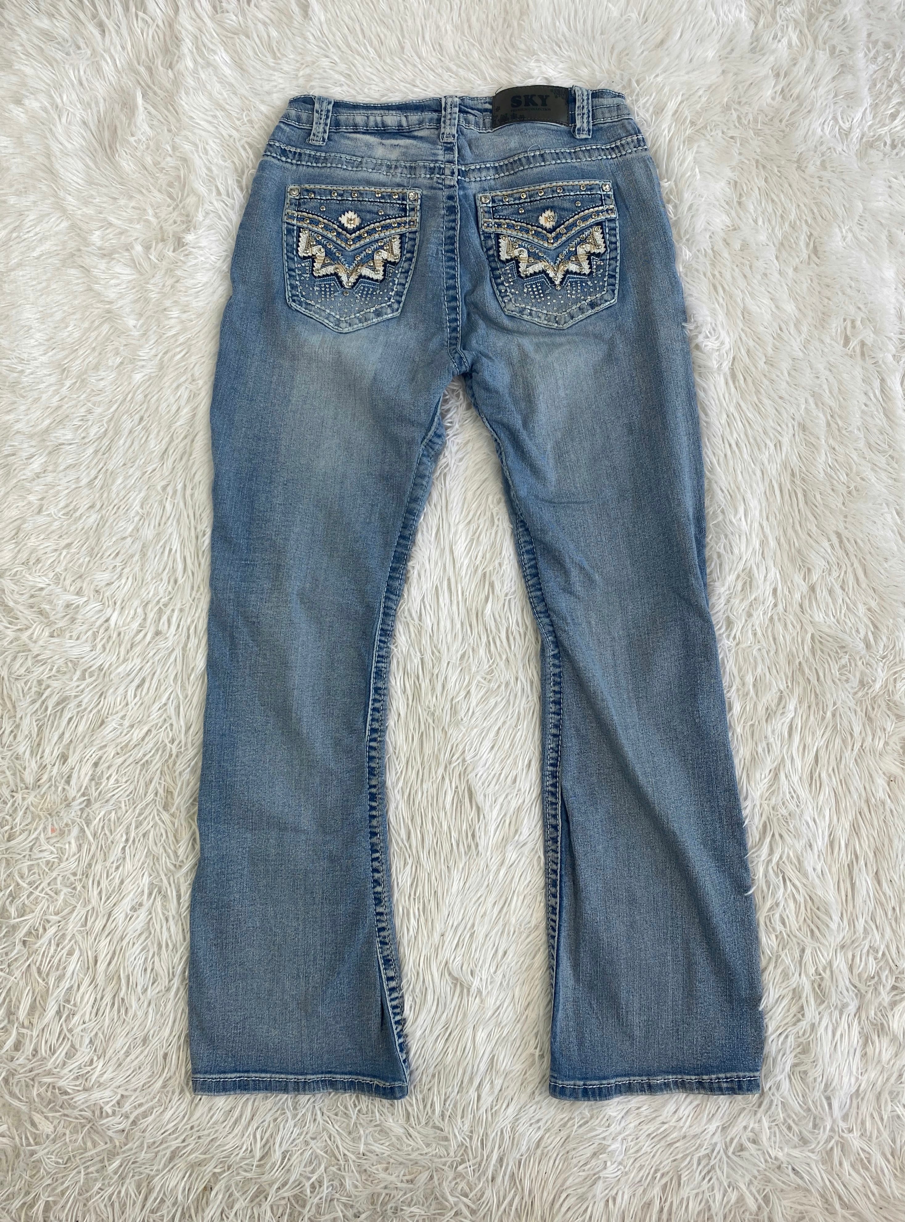 Sky Vintage low waist flared jeans (Größe XS)