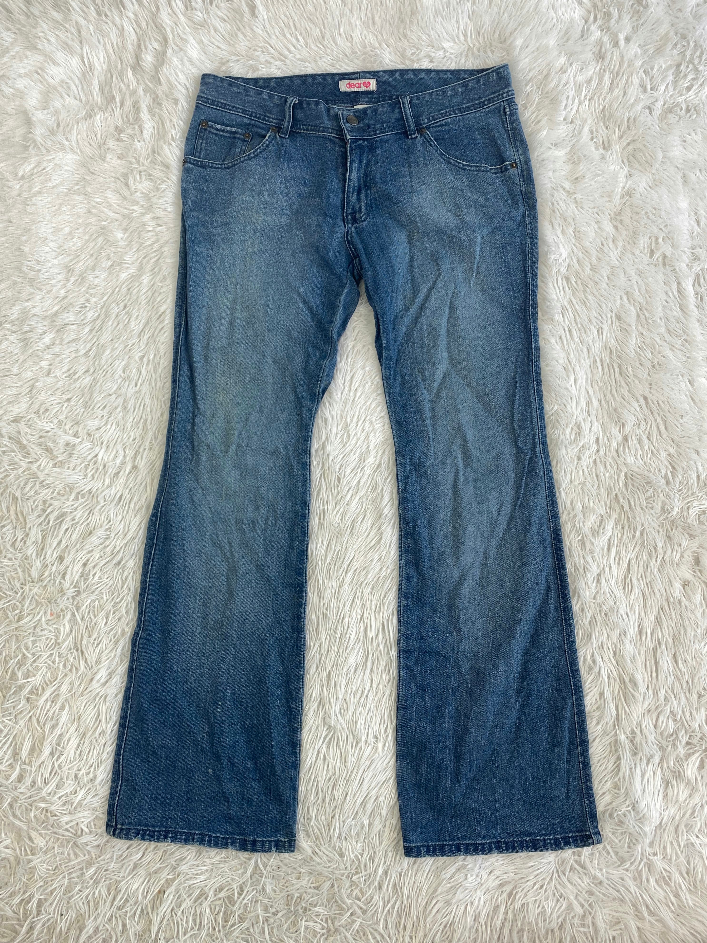 Dear Vintage low waist flared jeans (Größe L)