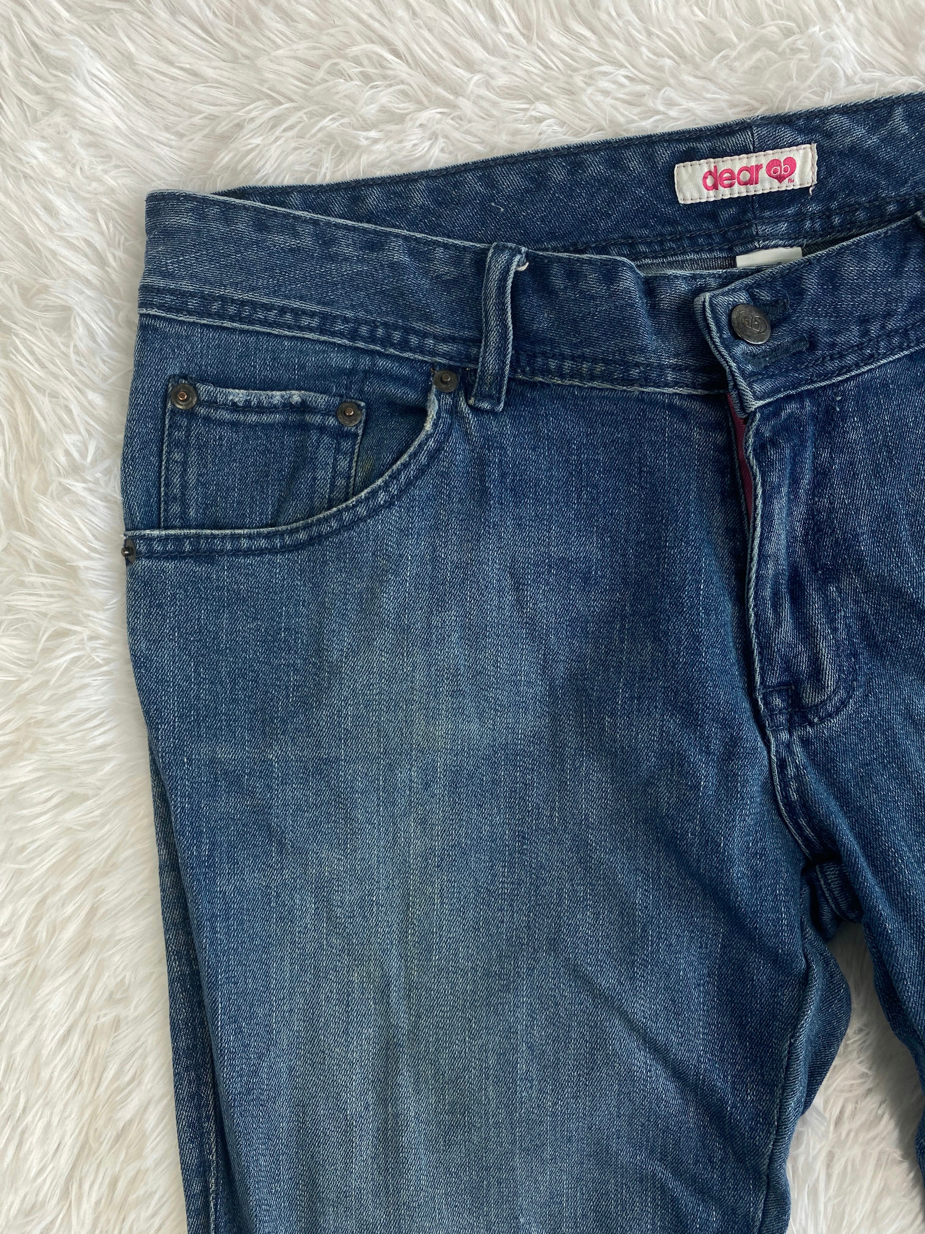 Dear Vintage low waist flared jeans (Größe L)
