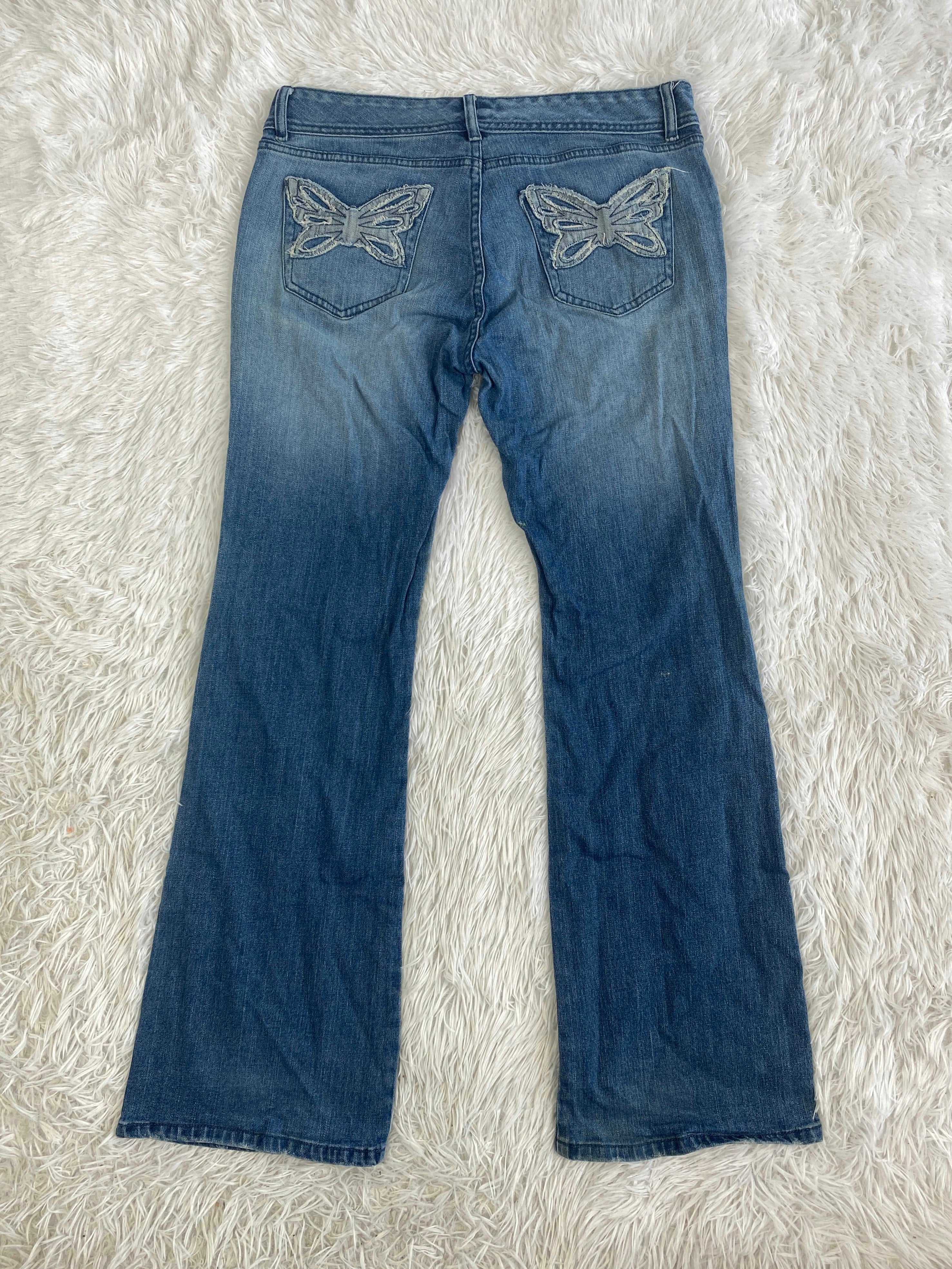 Dear Vintage low waist flared jeans (Größe L)
