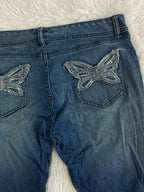 Dear Vintage low waist flared jeans (Größe L)