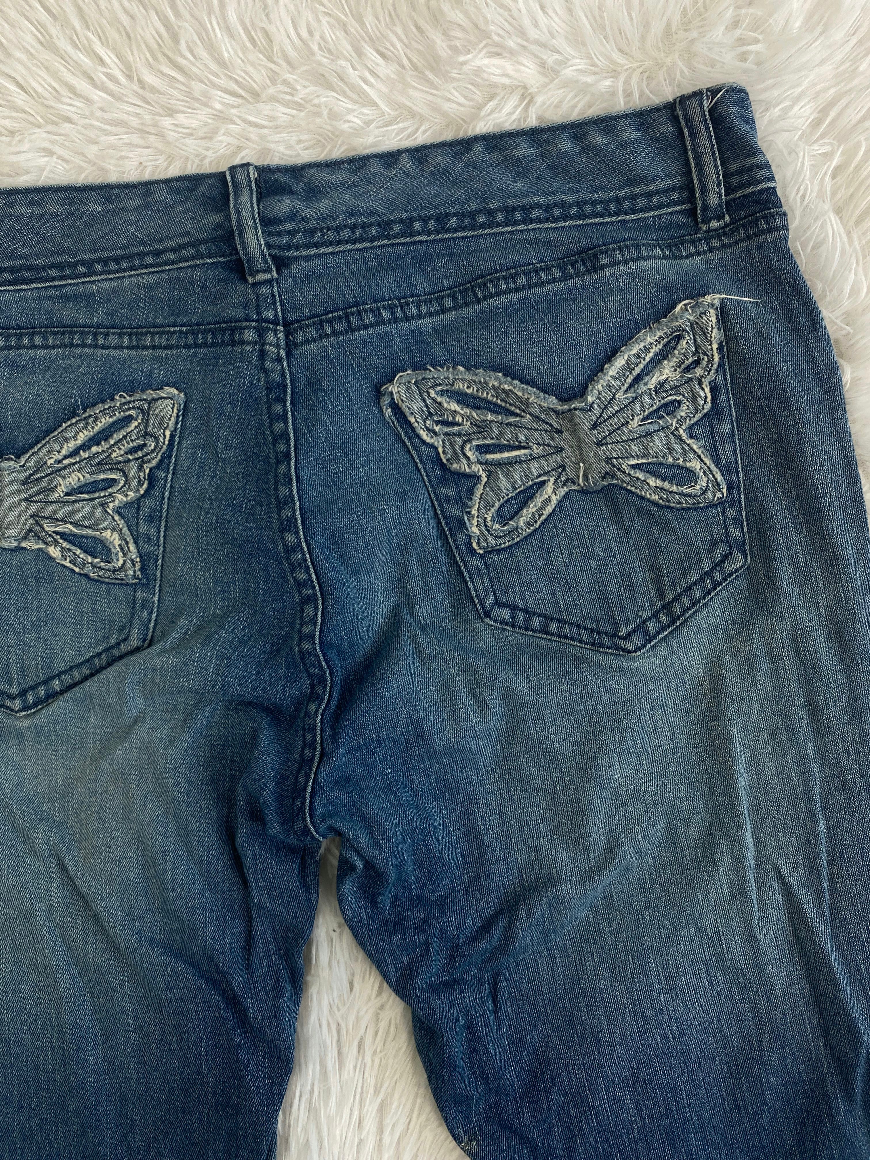 Dear Vintage low waist flared jeans (Größe L)