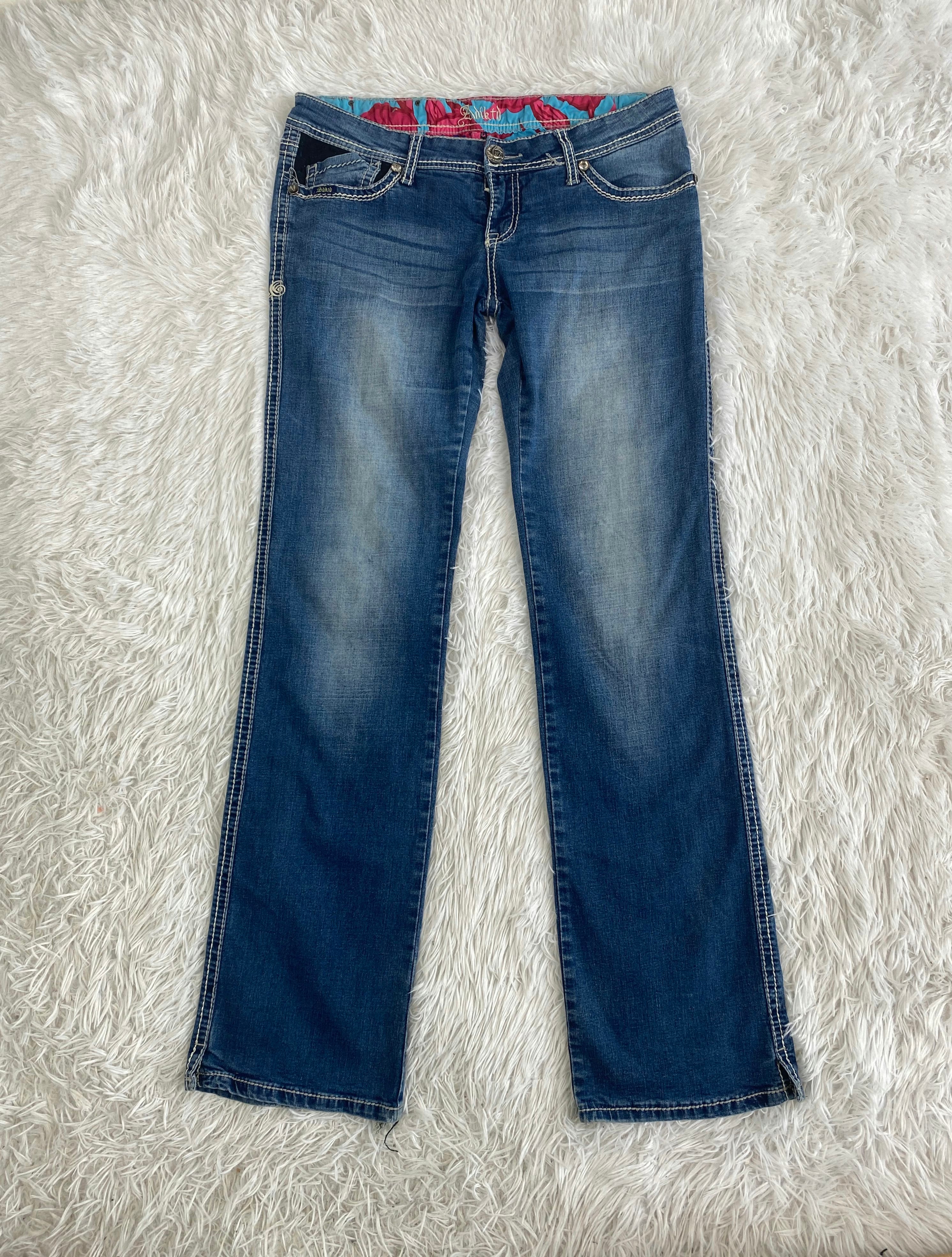 Aoikto Vintage low waist flared jeans (Größe M)