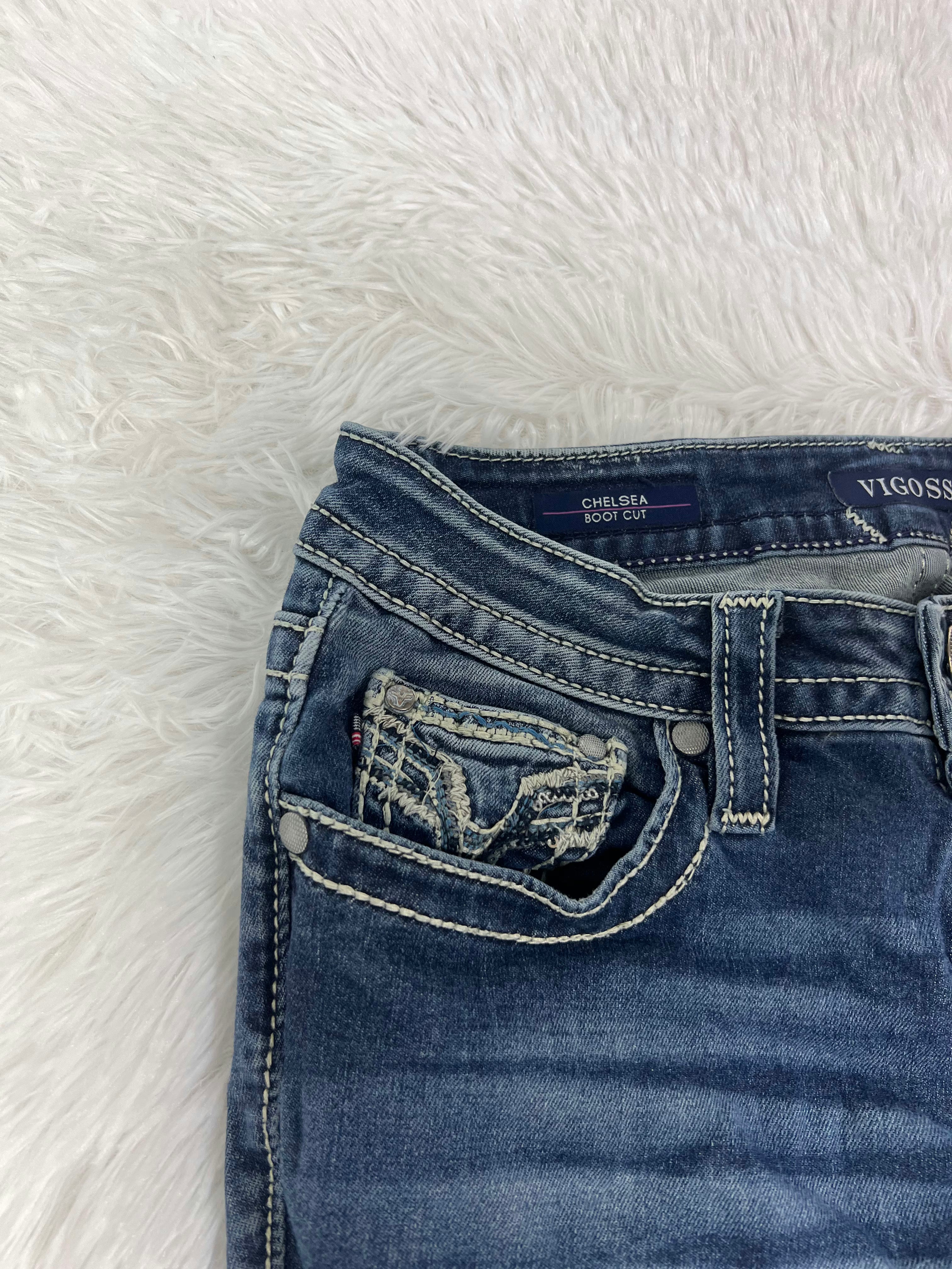 Vigoss Vintage low waist flared jeans (Größe XS)