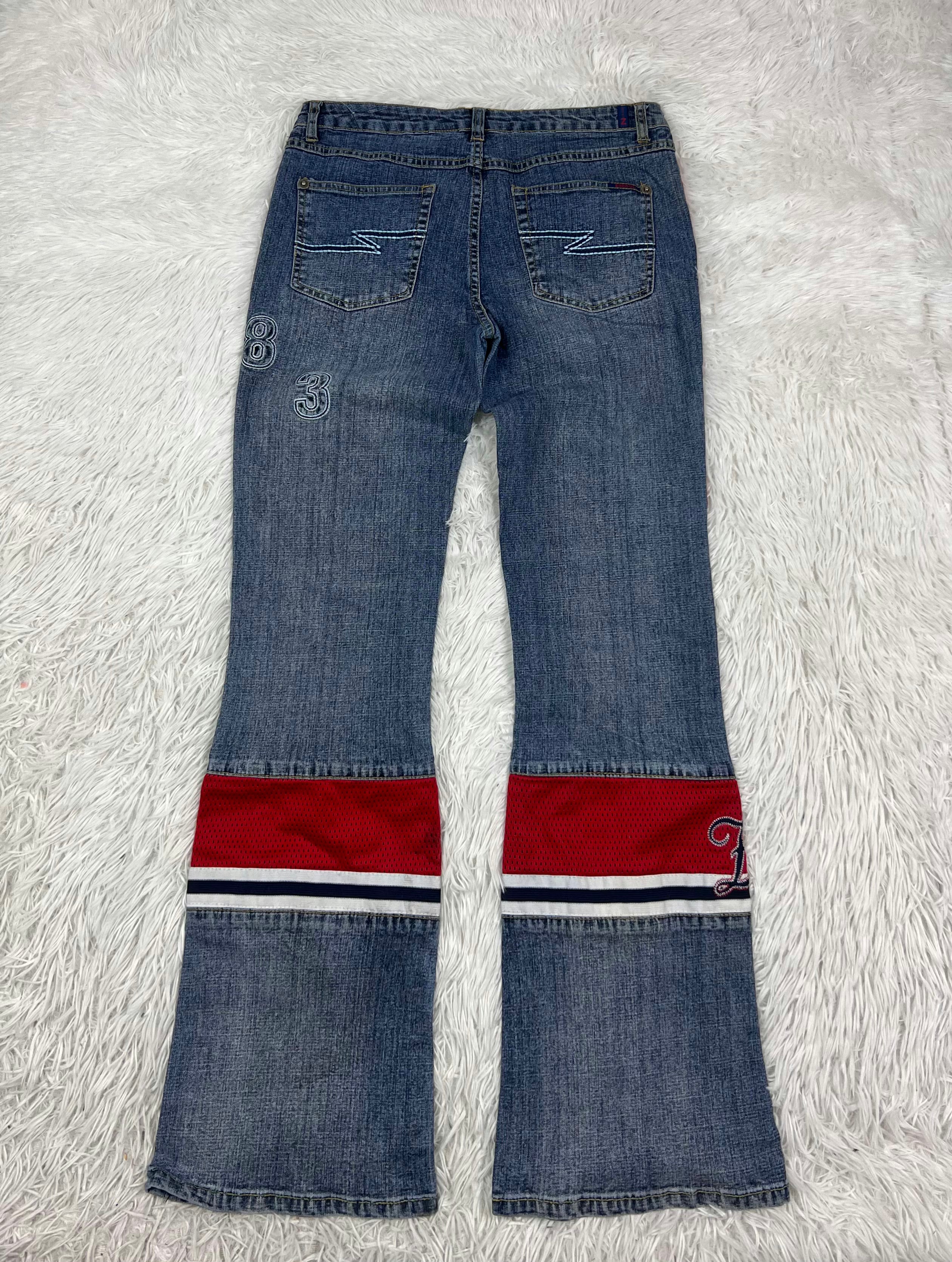 Zena di Vintage low waist flared jeans (Größe L)