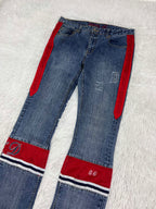 Zena di Vintage low waist flared jeans (Größe L)