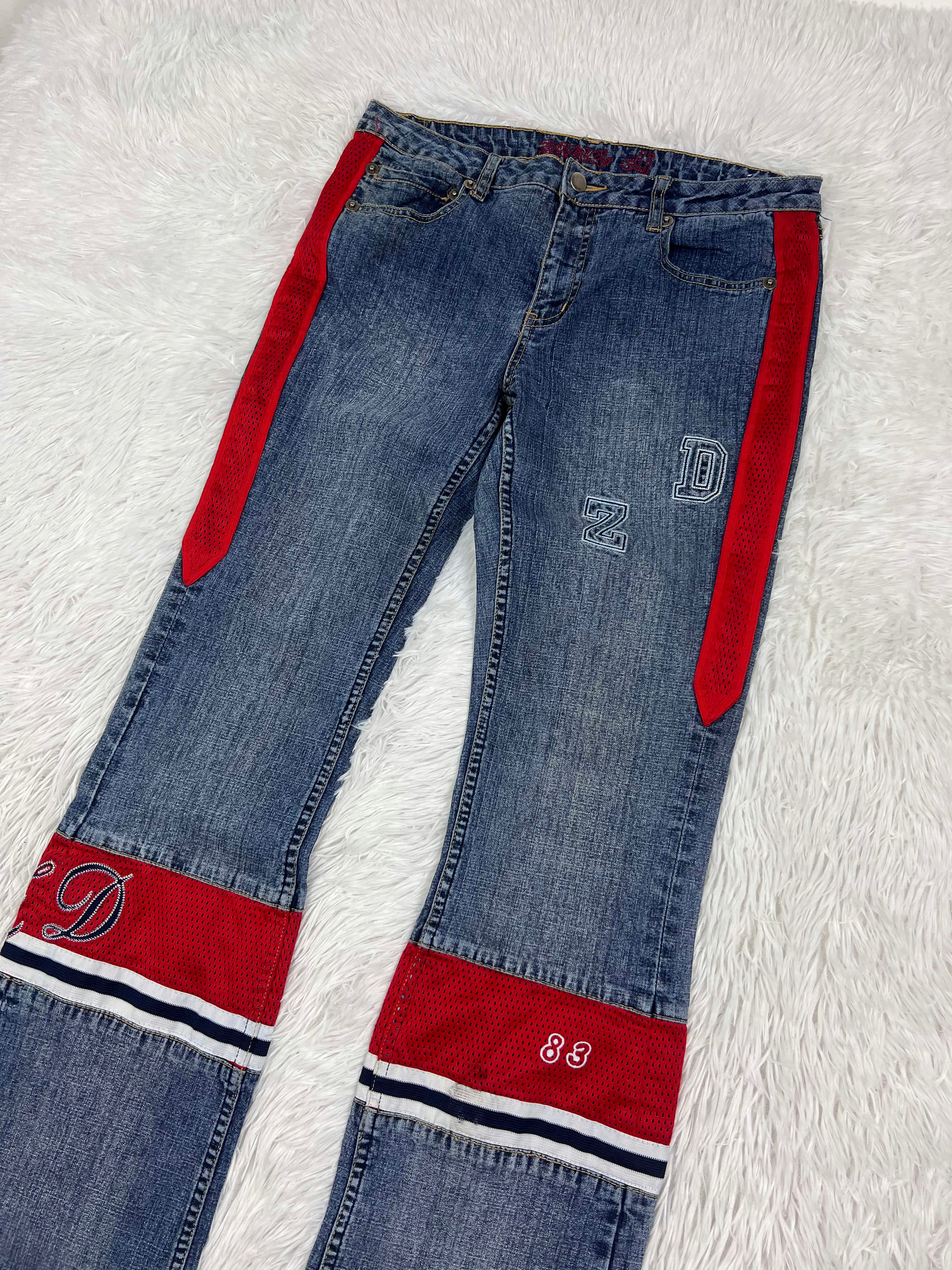 Zena di Vintage low waist flared jeans (Größe L)