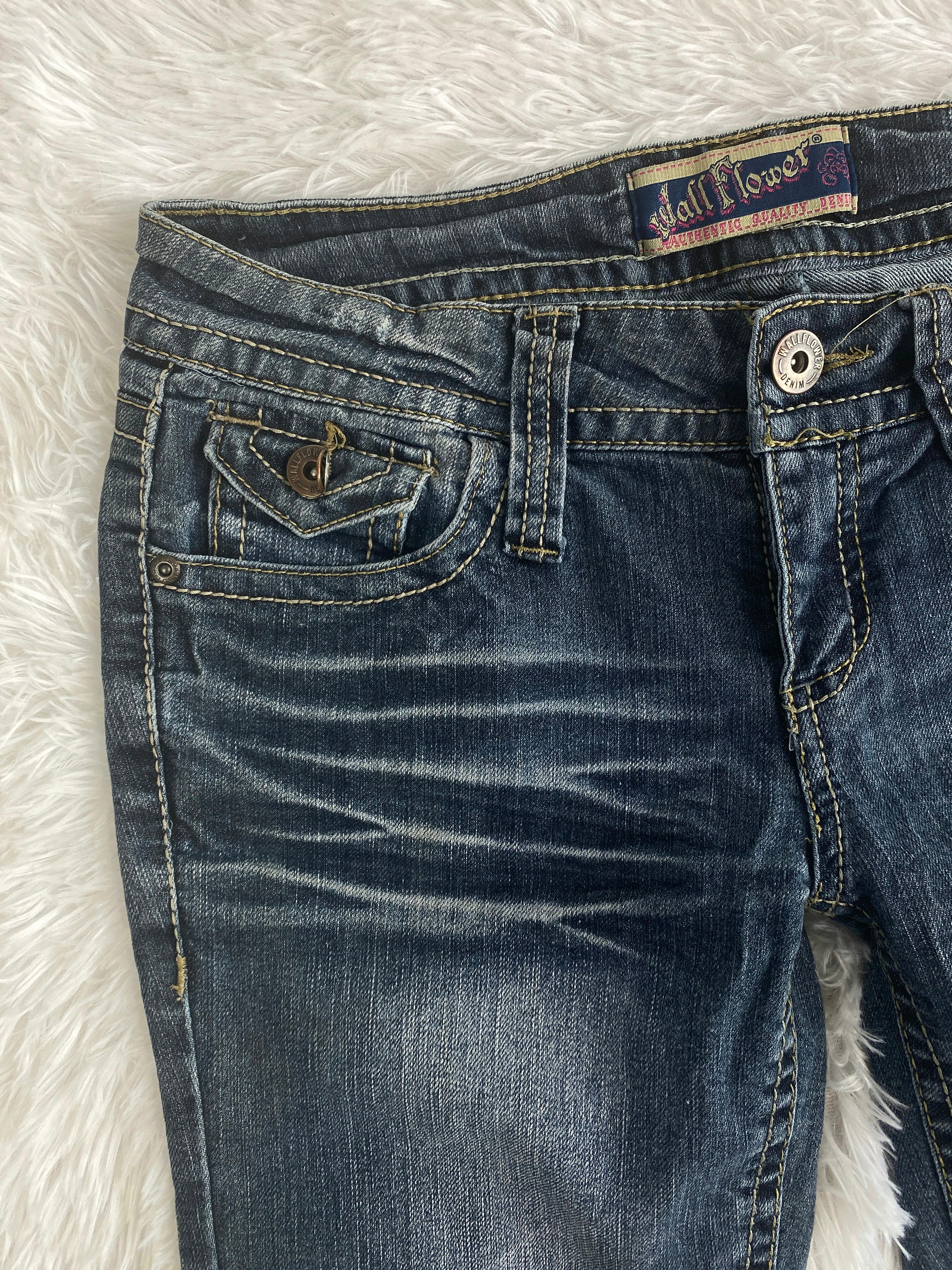 Rhythm in Blues Vintage low waist flared jeans (Größe L)