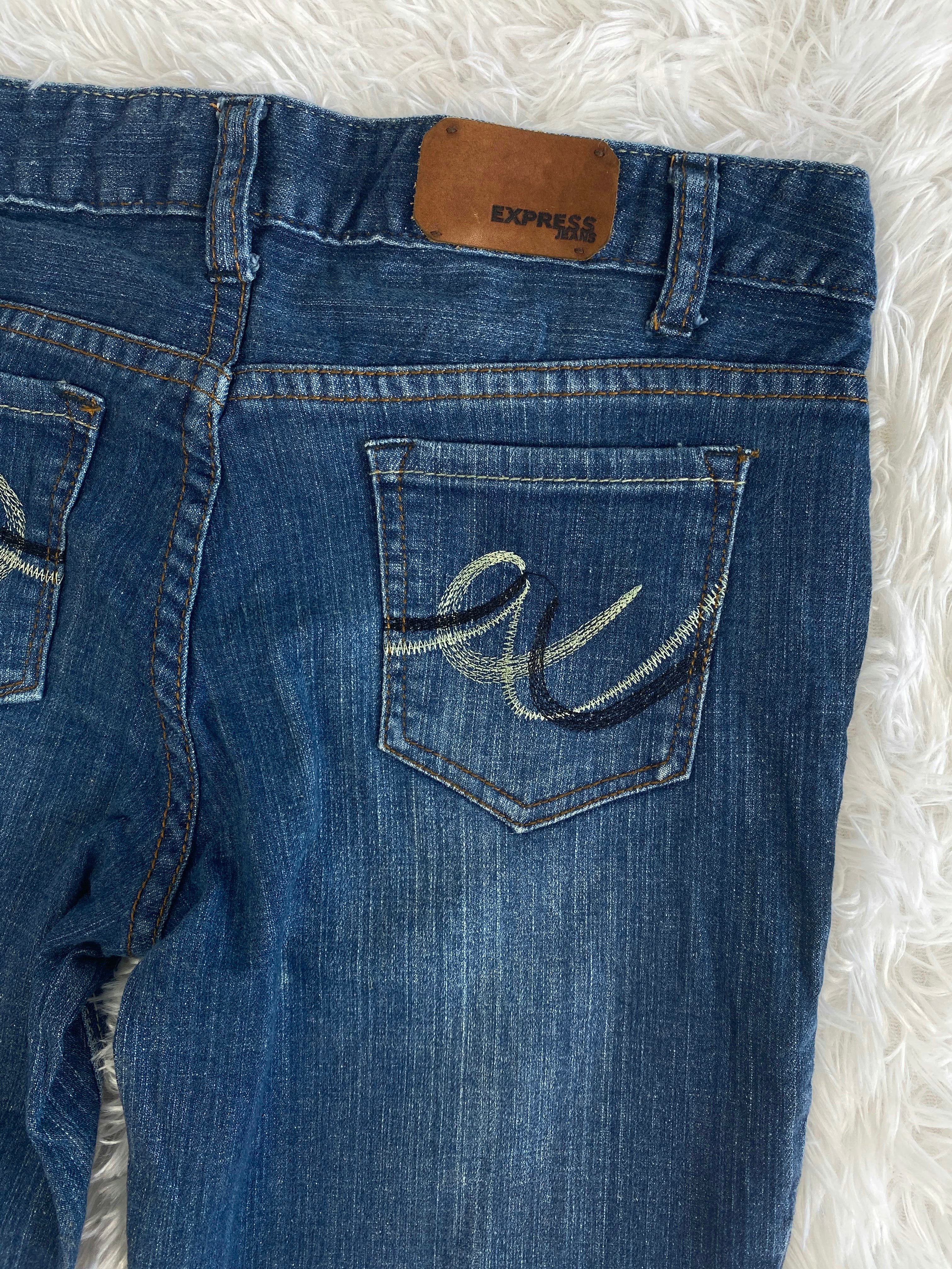 Express Jeans Vintage low waist flared jeans (Größe M)