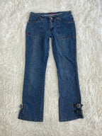 Angela Vintage low waist flared jeans (Größe S)