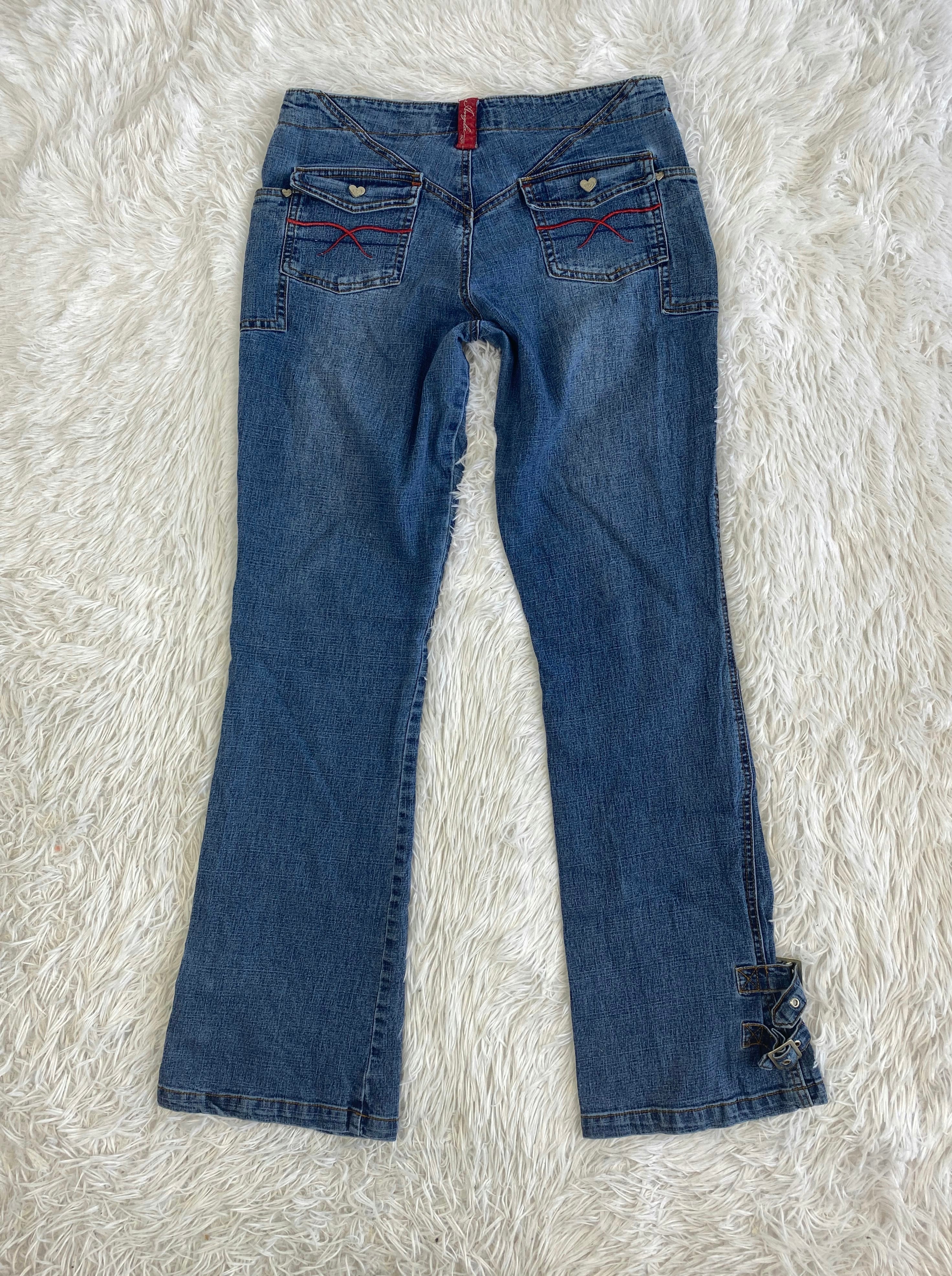 Angela Vintage low waist flared jeans (Größe S)