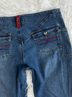 Angela Vintage low waist flared jeans (Größe S)