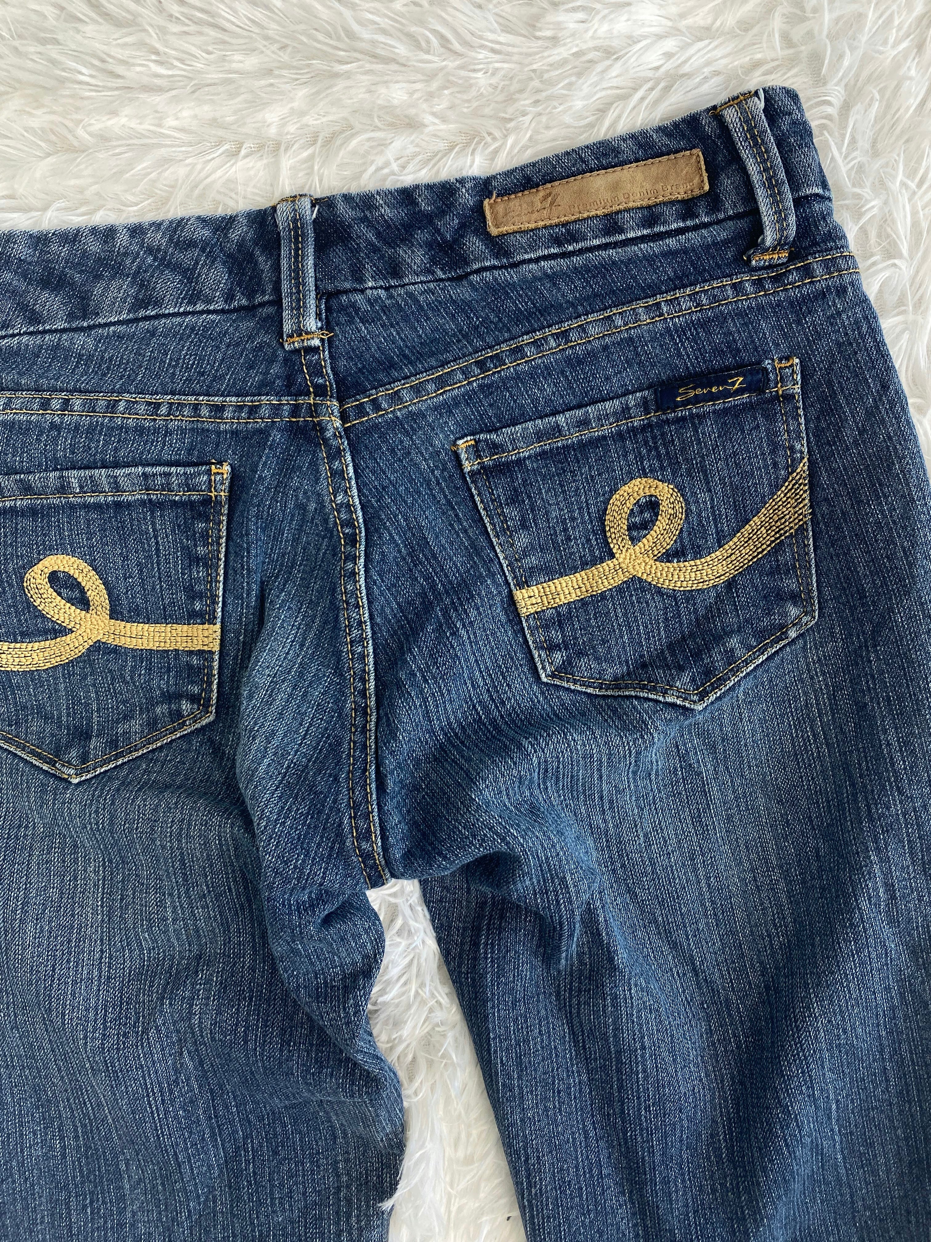 Seven7 Vintage low waist flared jeans (Größe S)