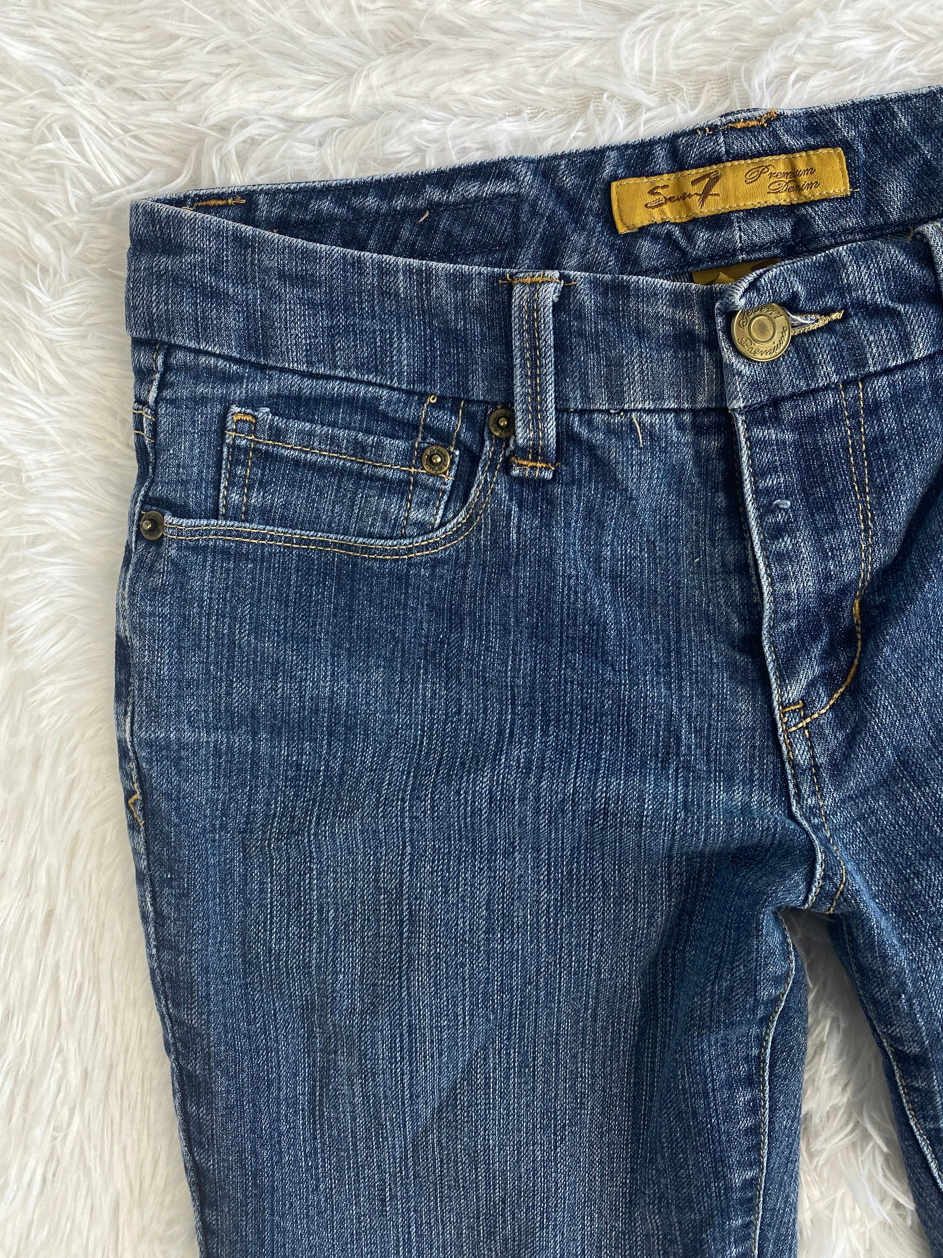 Seven7 Vintage low waist flared jeans (Größe S)