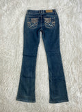 Amethyst Vintage low waist flared jeans (Größe XXS)