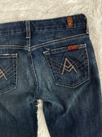 Seven7 Vintage low waist flared jeans (Größe XS)