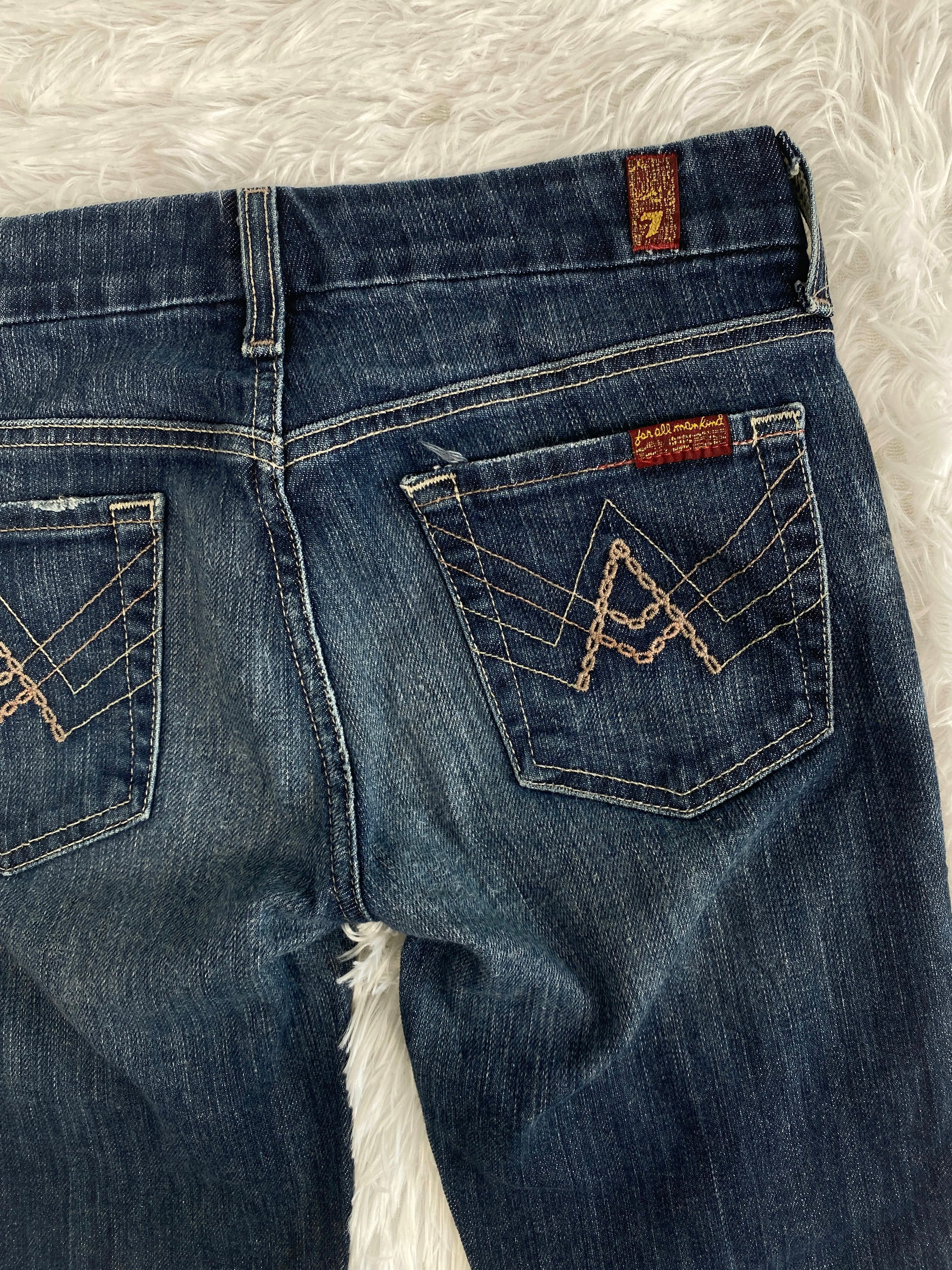 Seven7 Vintage low waist flared jeans (Größe XS)