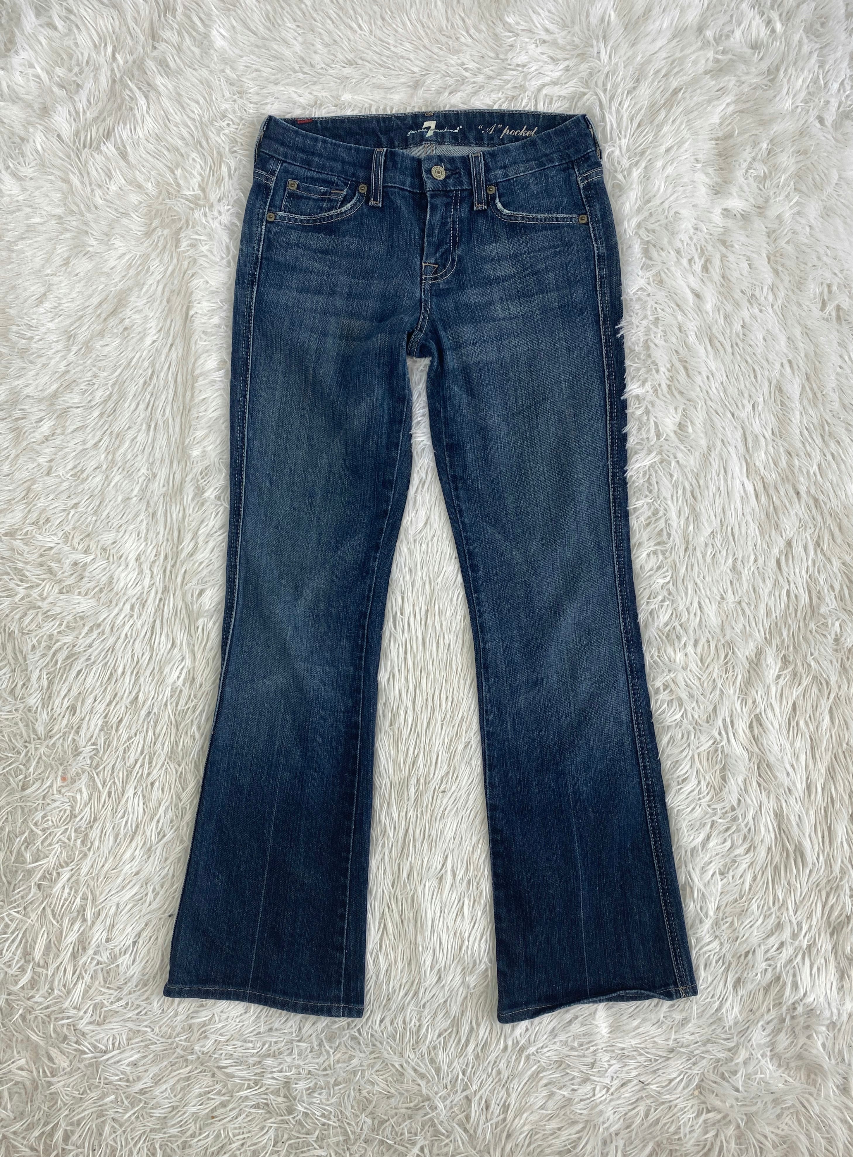 Seven7 Vintage low waist flared jeans (Größe XS)