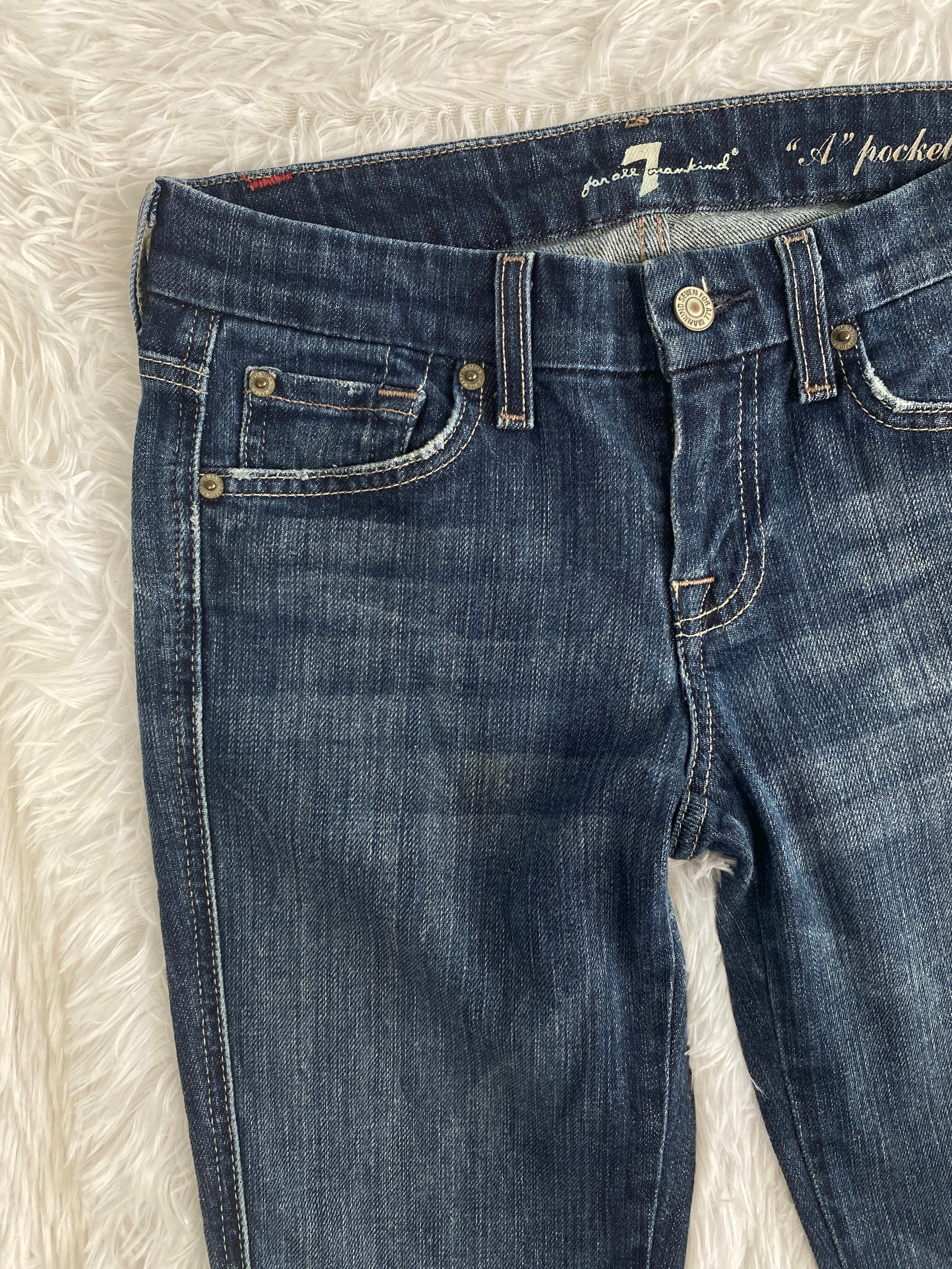 Seven7 Vintage low waist flared jeans (Größe XS)