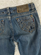 Mek Denim Vintage low waist flared jeans (Größe M)