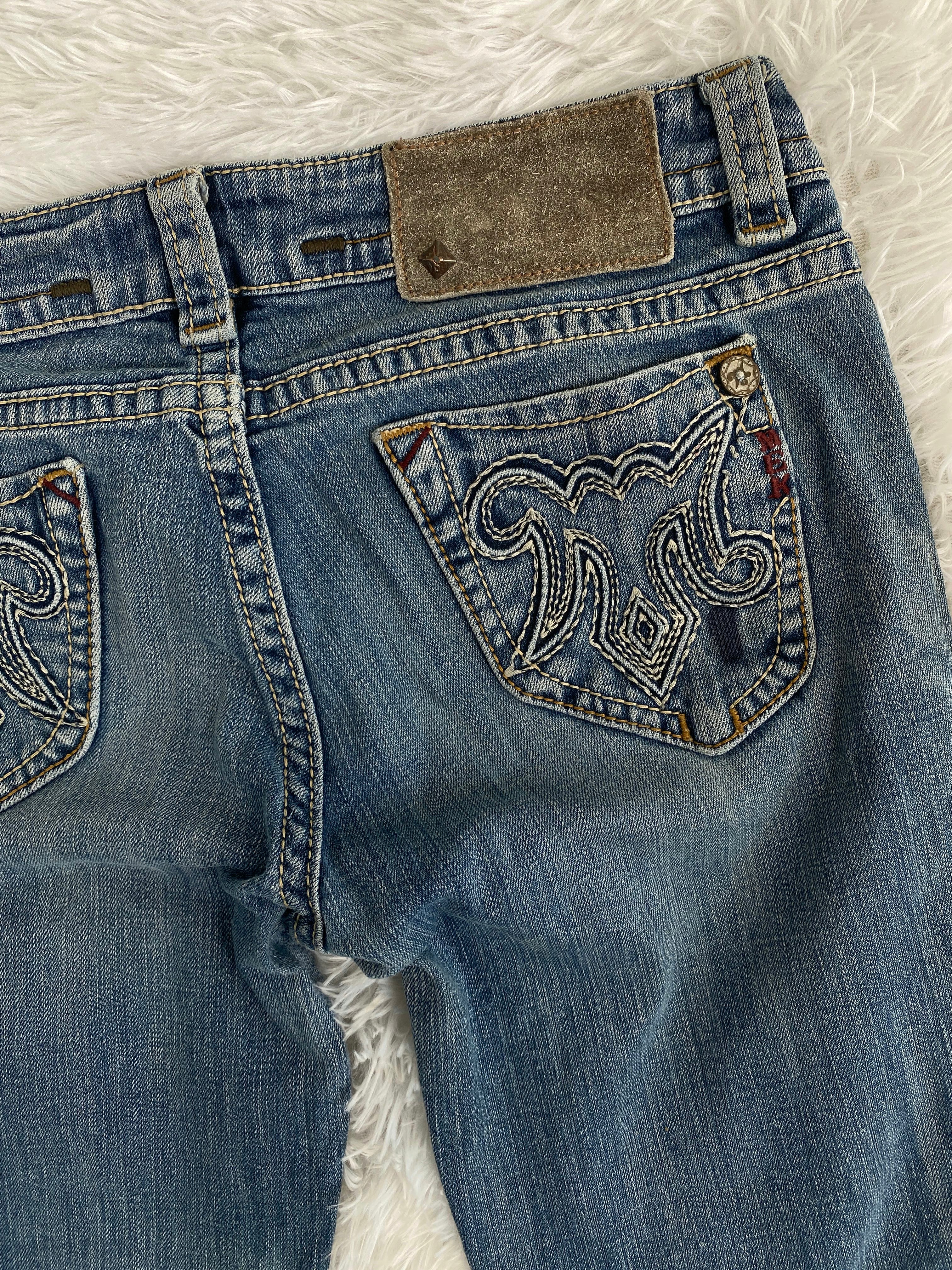 Mek Denim Vintage low waist flared jeans (Größe M)