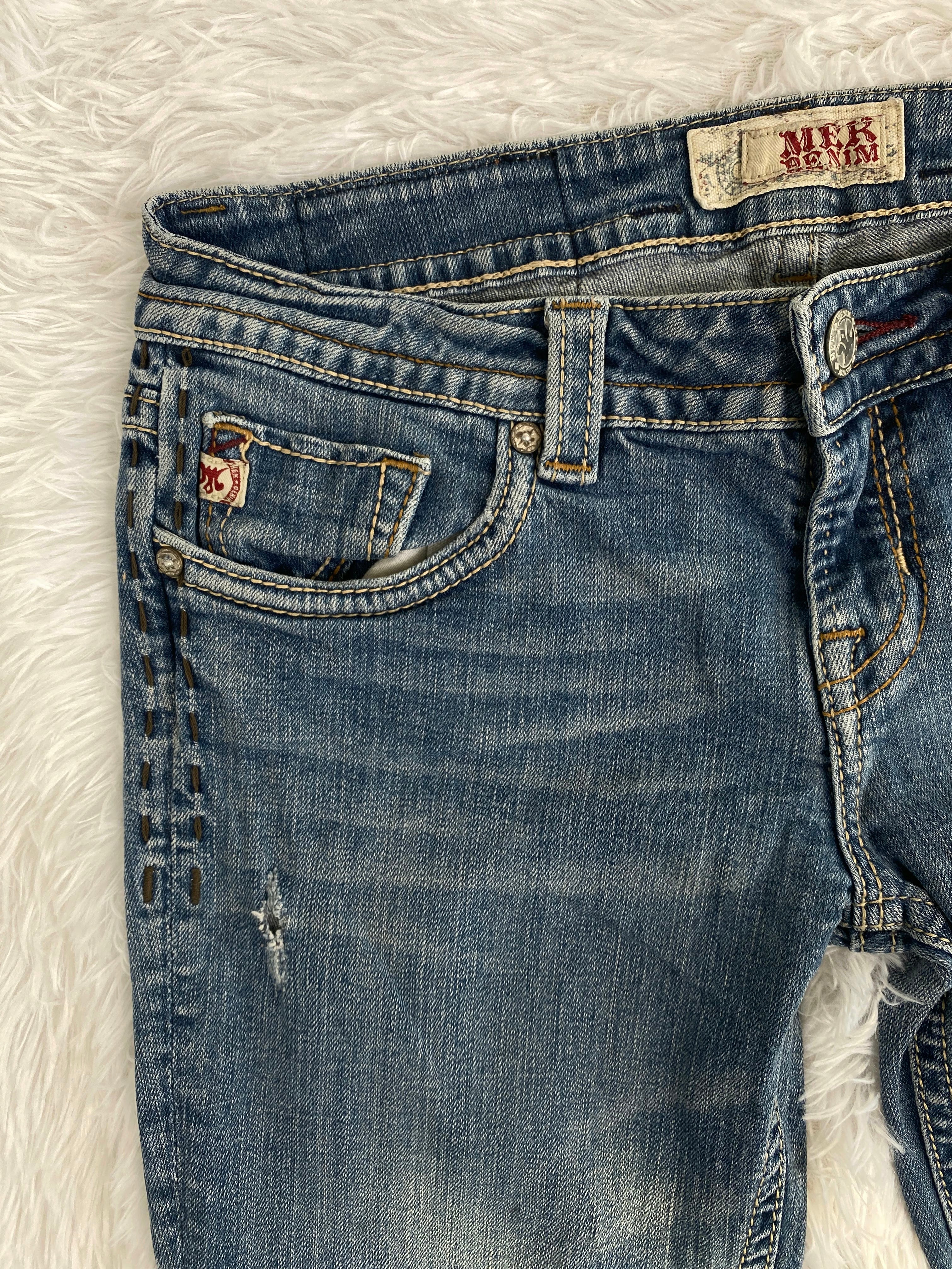 Mek Denim Vintage low waist flared jeans (Größe M)