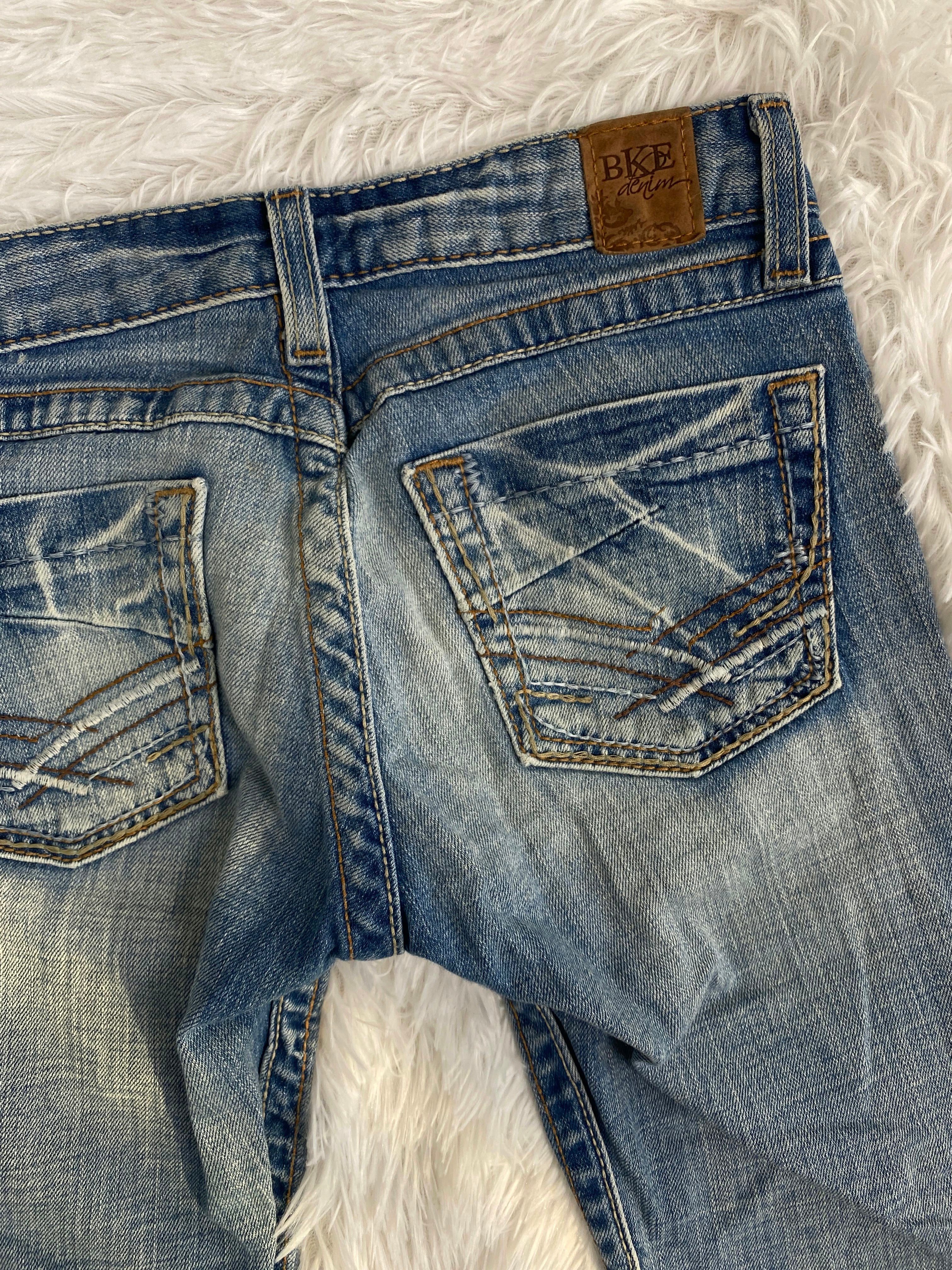 BKE Denim Vintage low waist flared jeans (Größe XS)