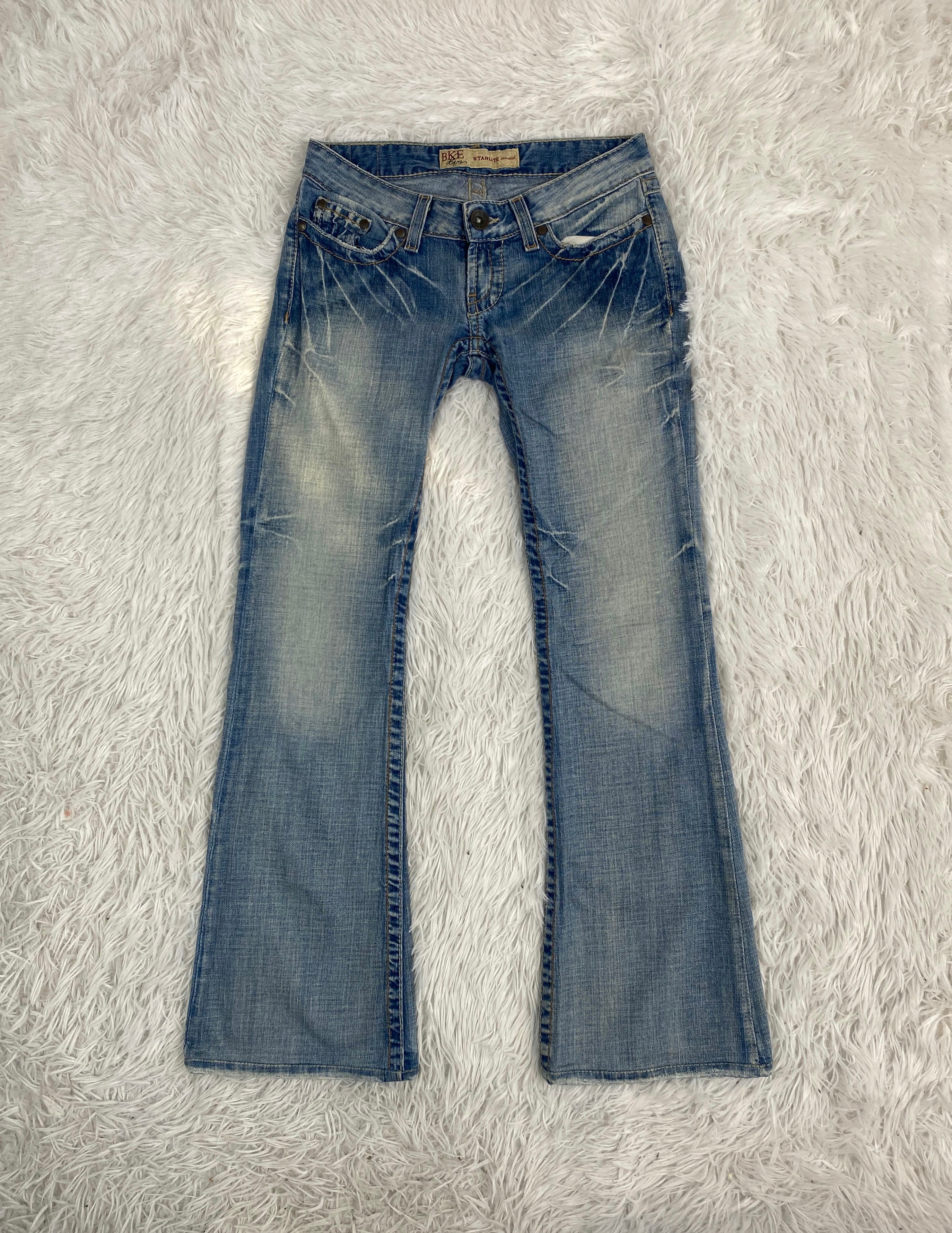 BKE Denim Vintage low waist flared jeans (Größe XS)